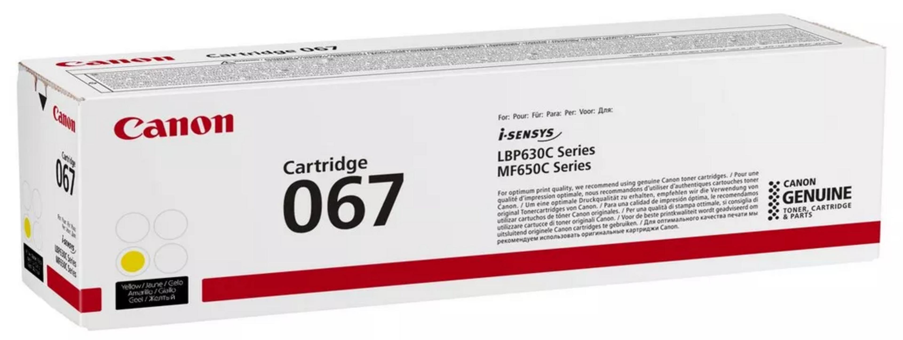 Canon 067 Toner gelb