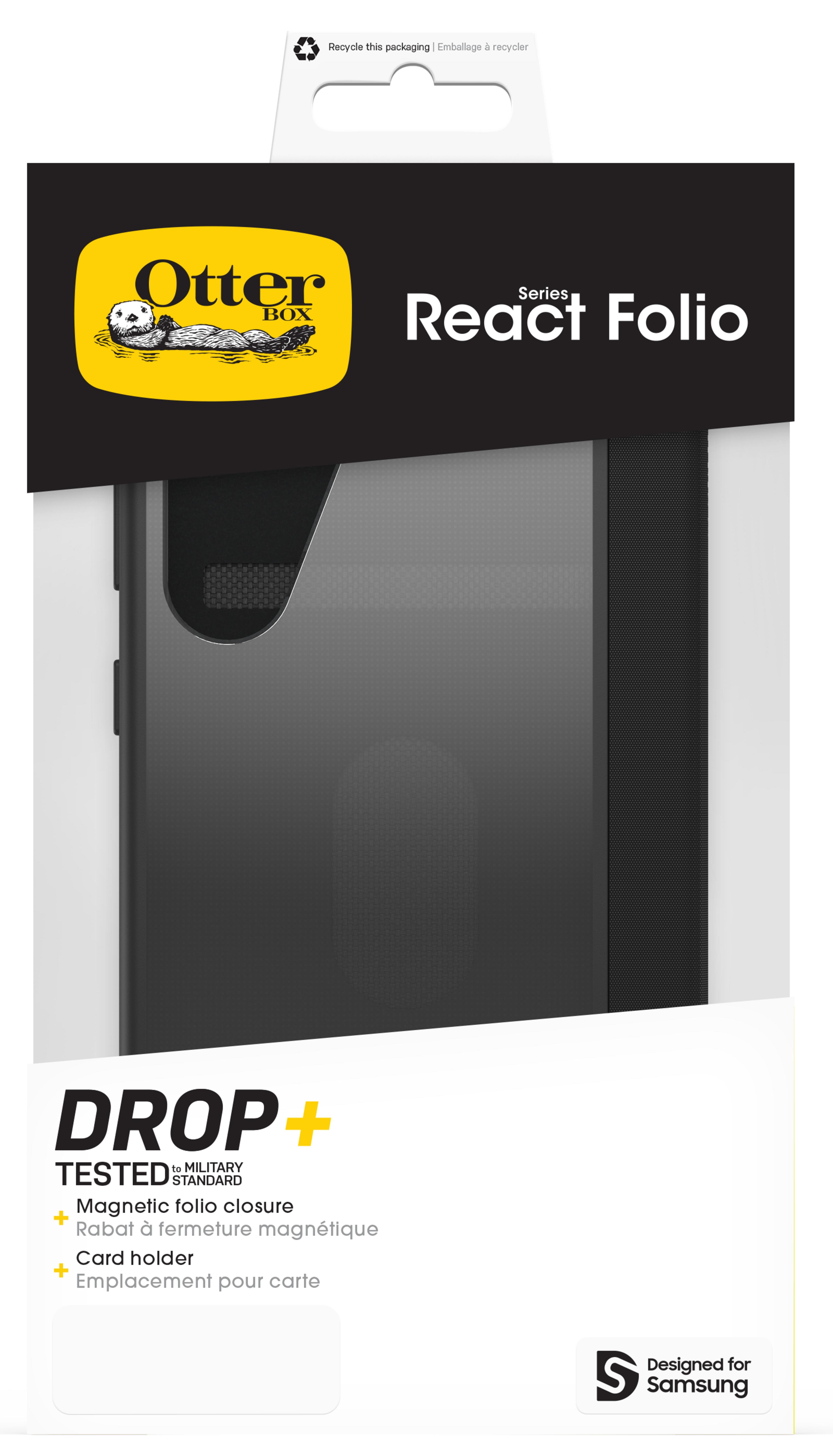 OtterBox React Folio Galaxy S25+