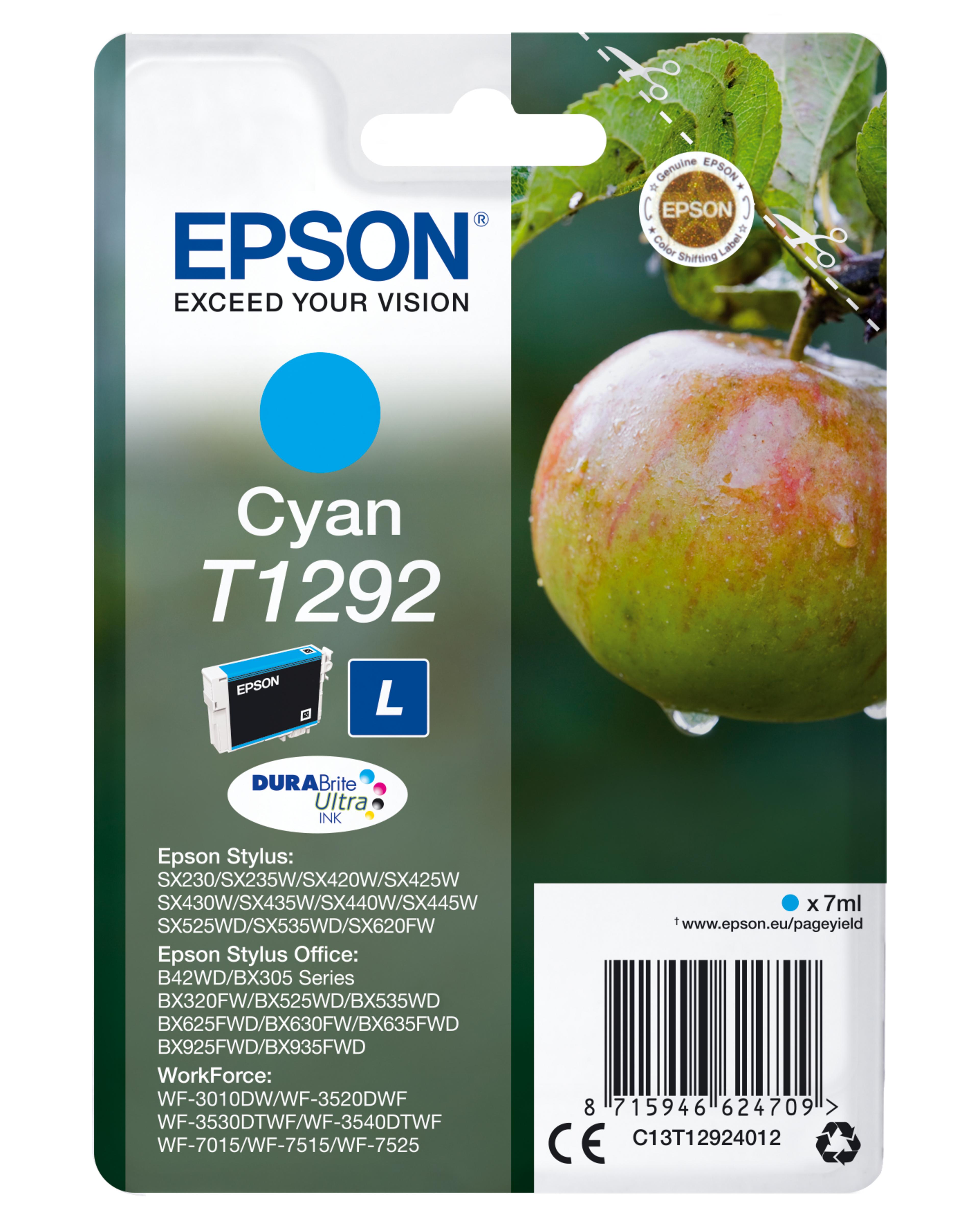 Epson T1292 L Ink Cyan