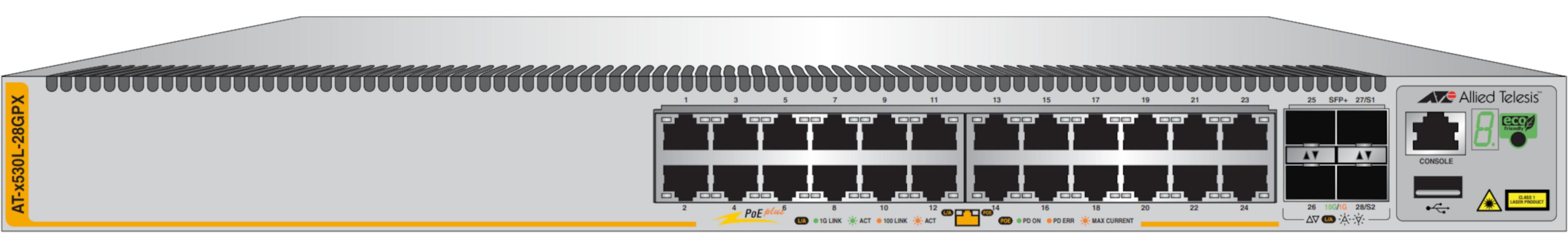 Switch PoE Allied Telesis AT-x530L-28GPX