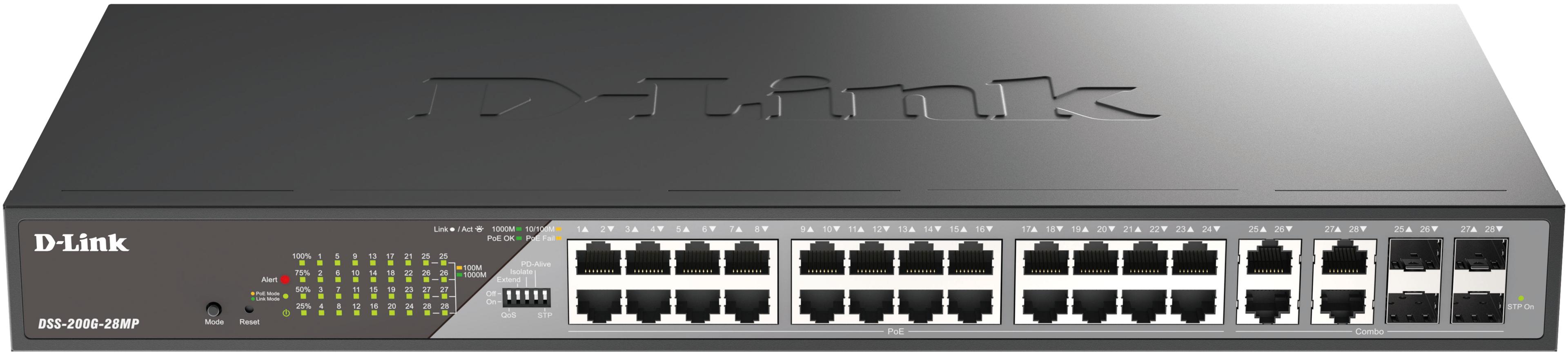 D-Link DSS-200G-28MP/E Switch