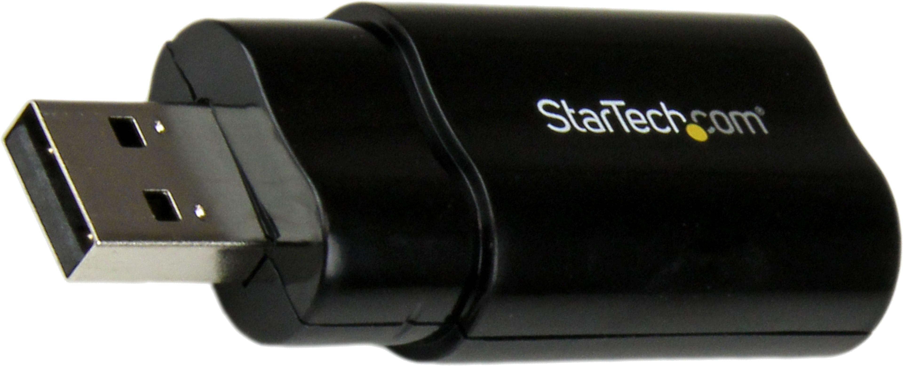 StarTech USB 2.0 Audio Adapter schwarz