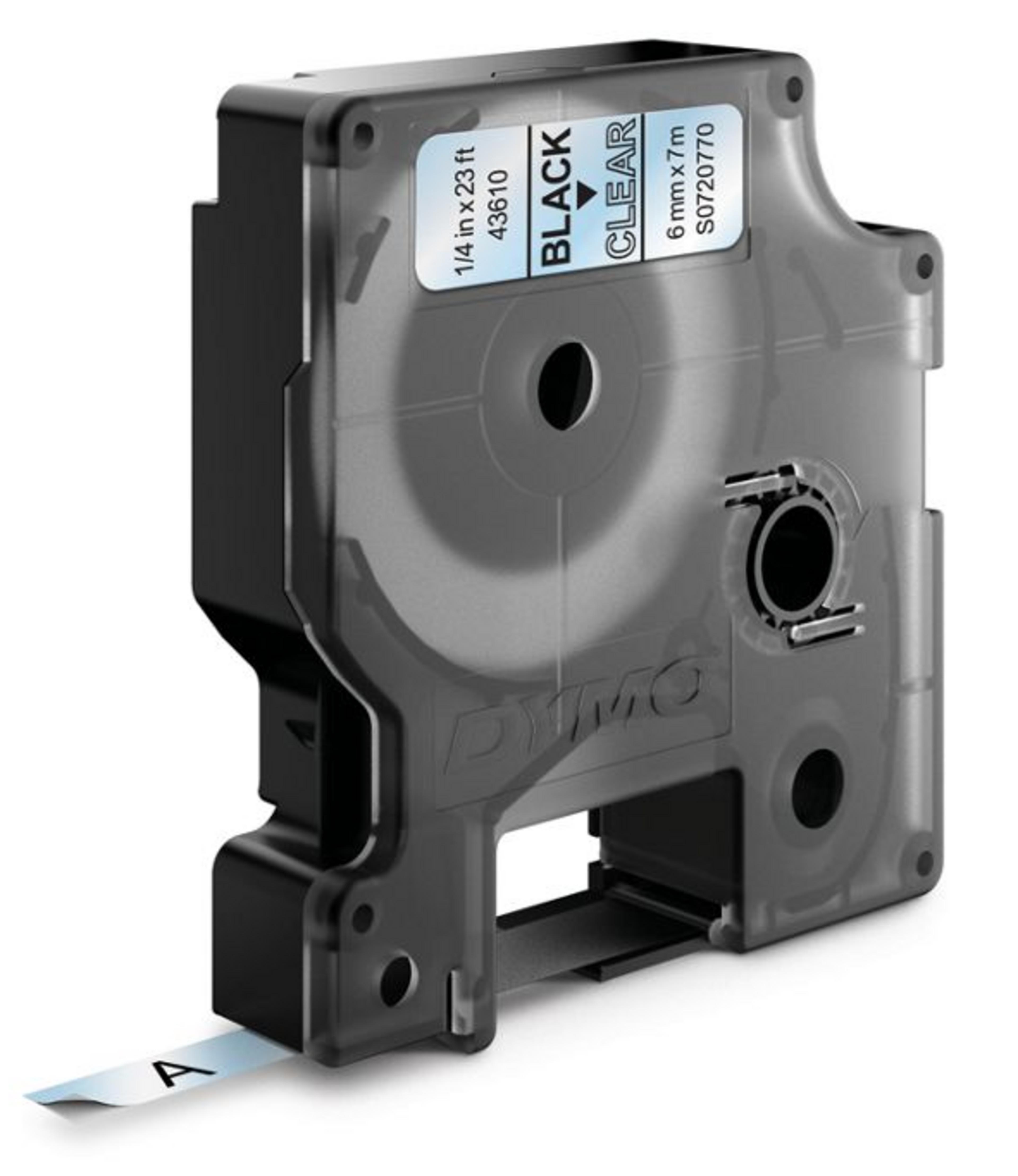 Dymo LM 6mmx7m D1-Schriftband transp.