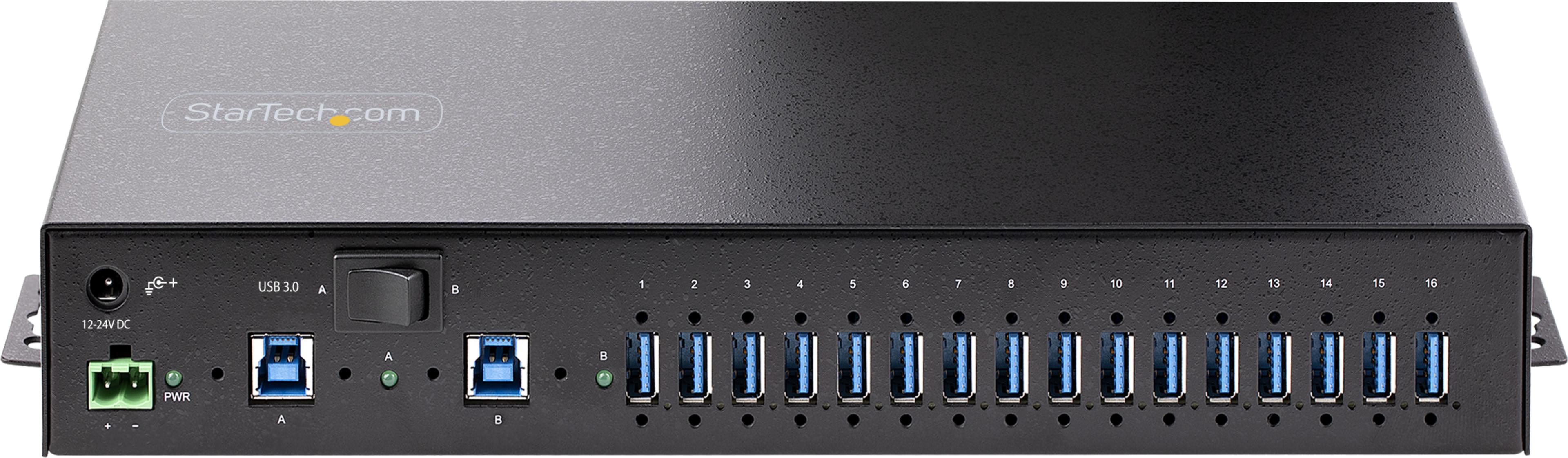 StarTech USB Hub 3.0 16-port Industrial