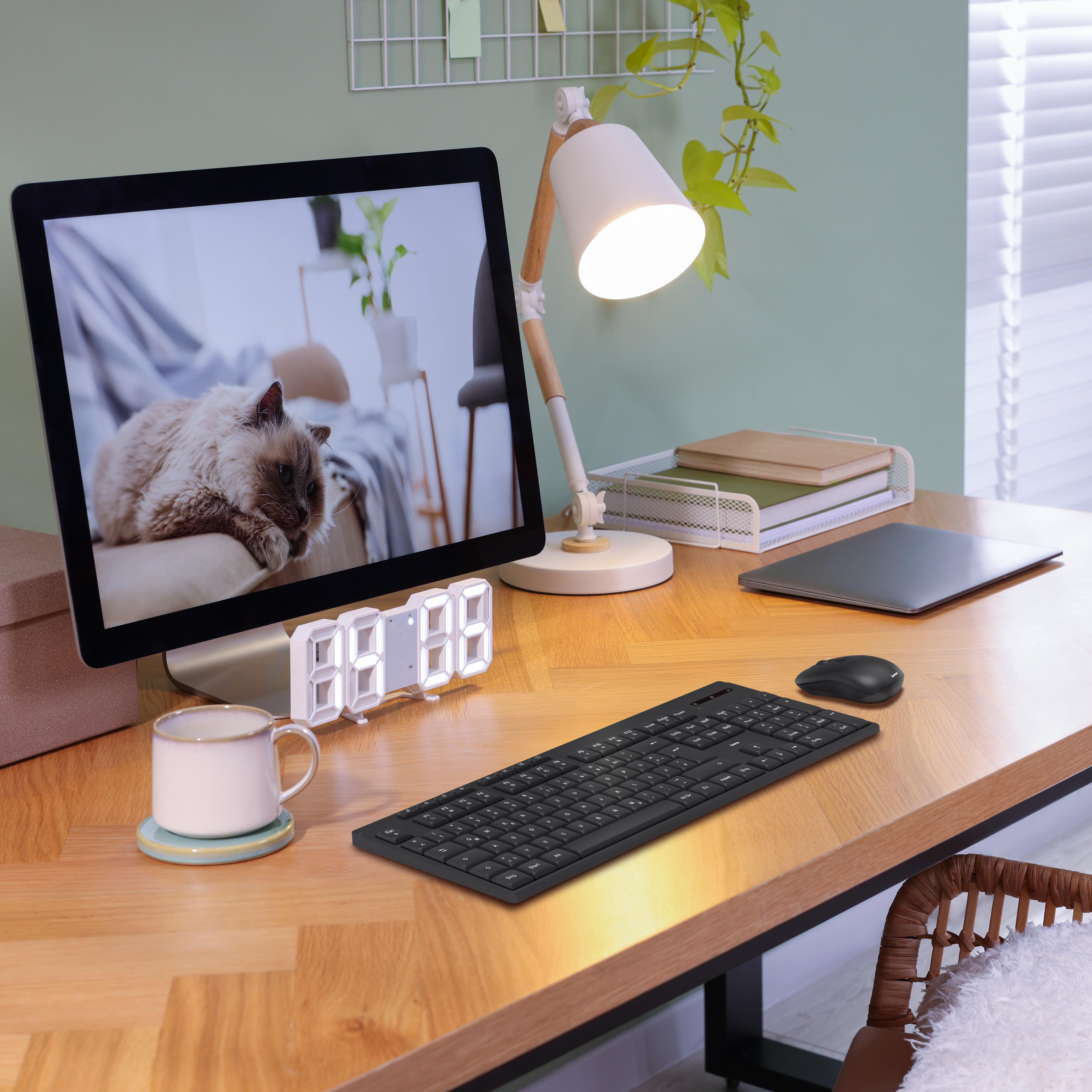 Hama WKM-200 Tastatur und Maus Set