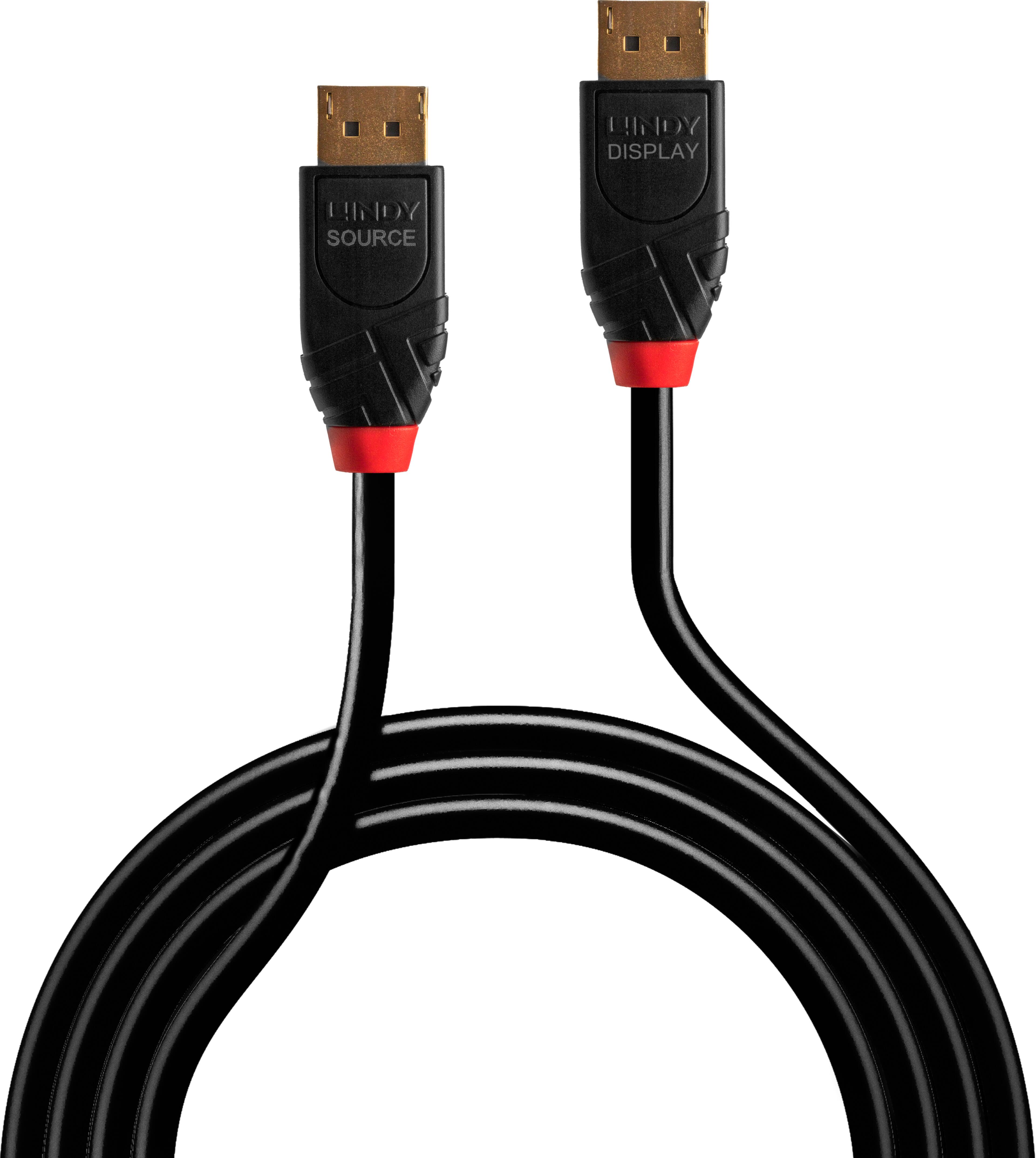 Câble LINDY DisplayPort actif, 10 m