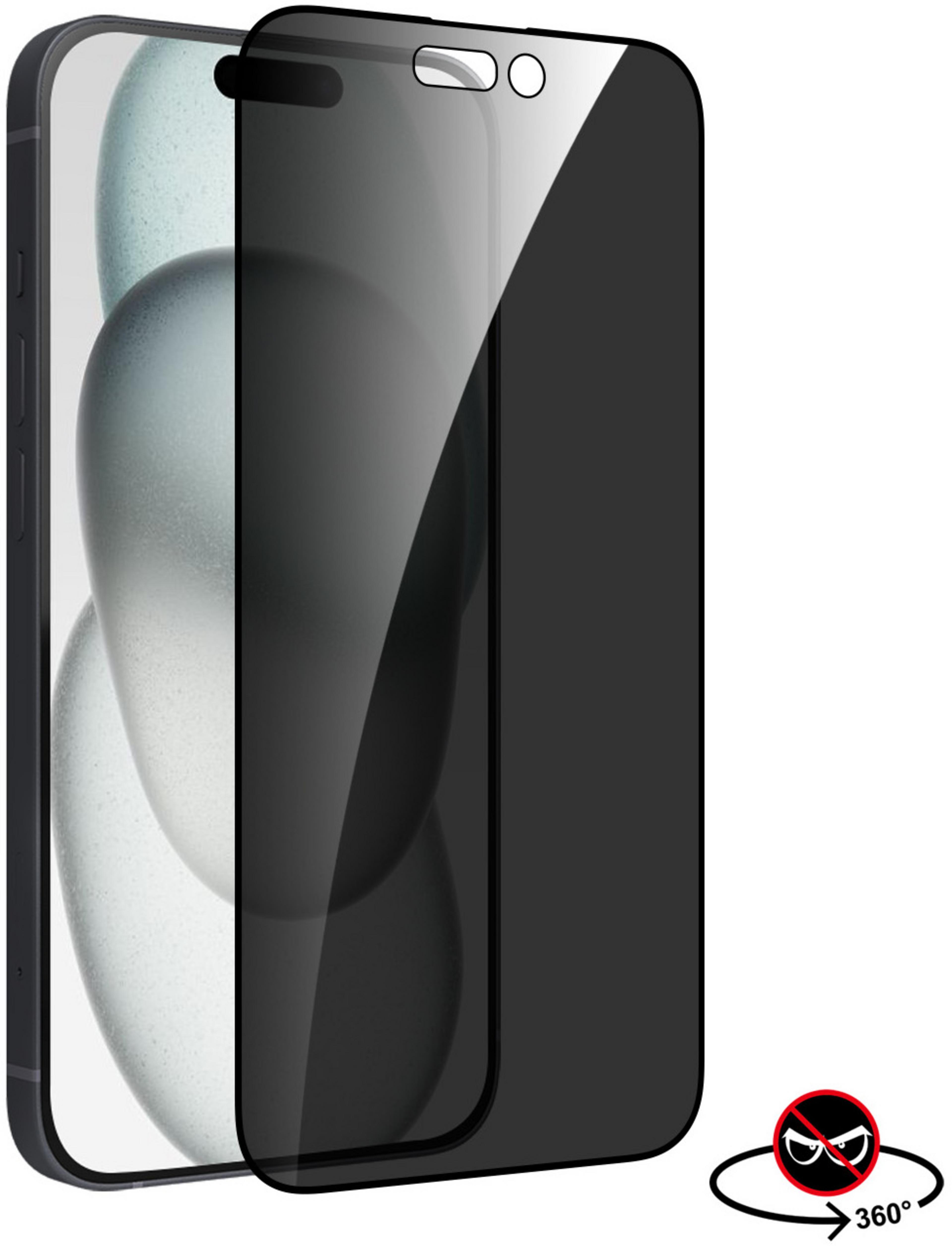 Protipoh. sklo ARTICONA iPhone 15 2směr.