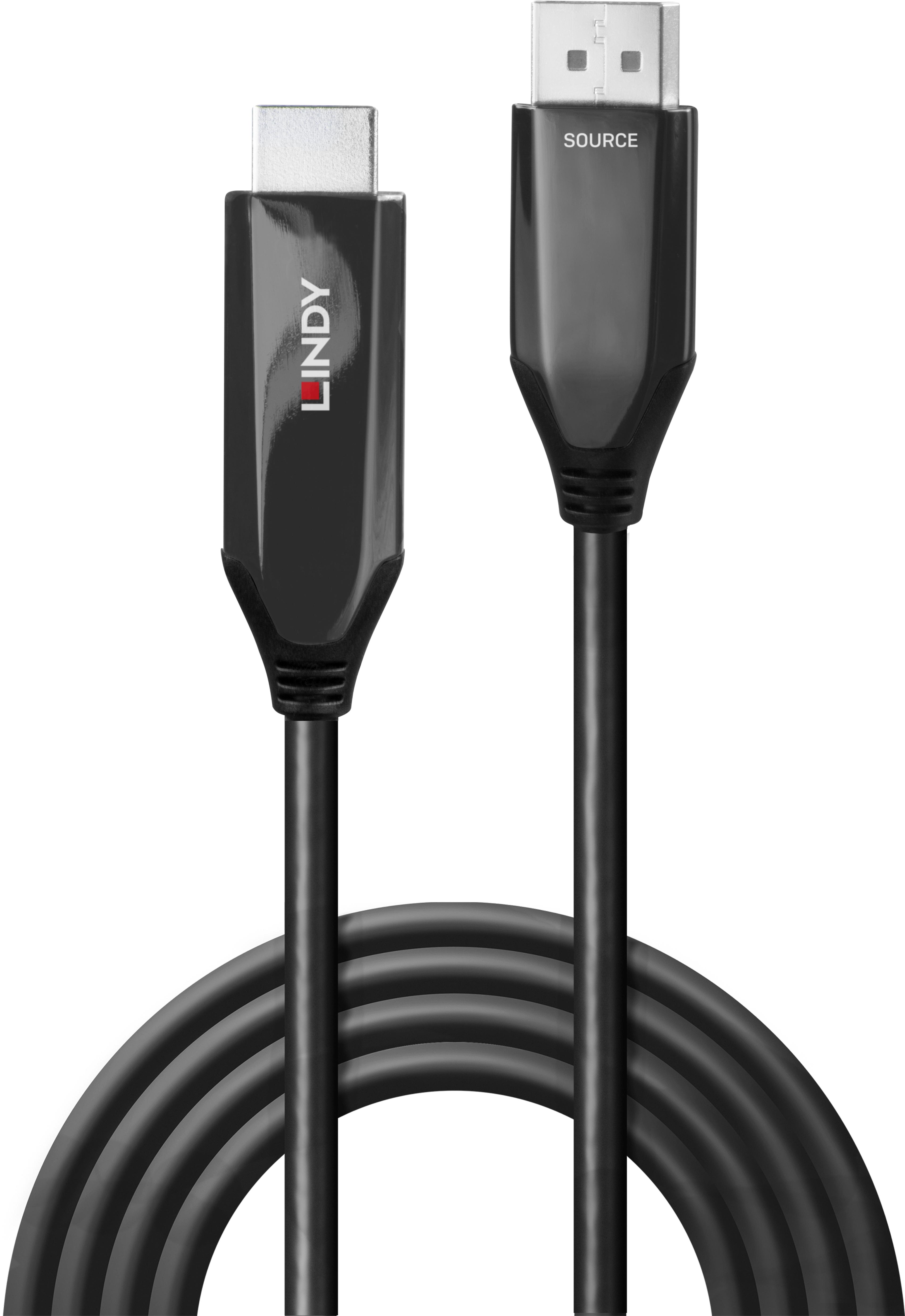 LINDY DisplayPort - HDMI Active Cable 2m