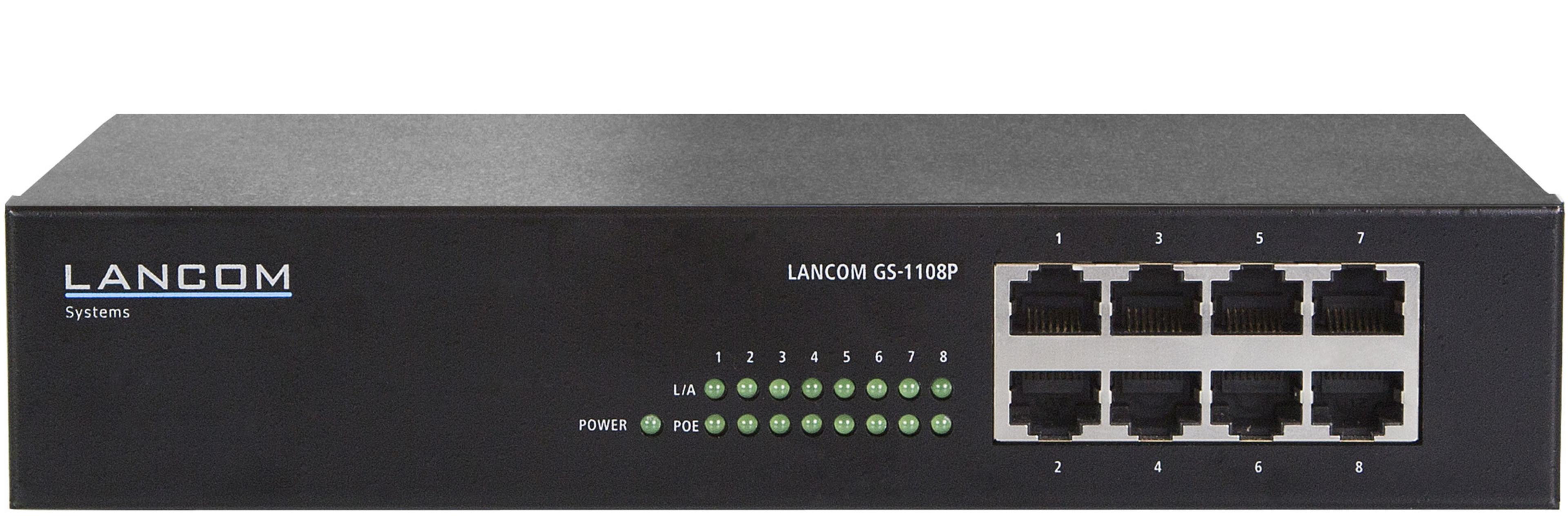 LANCOM GS-1108P PoE switch