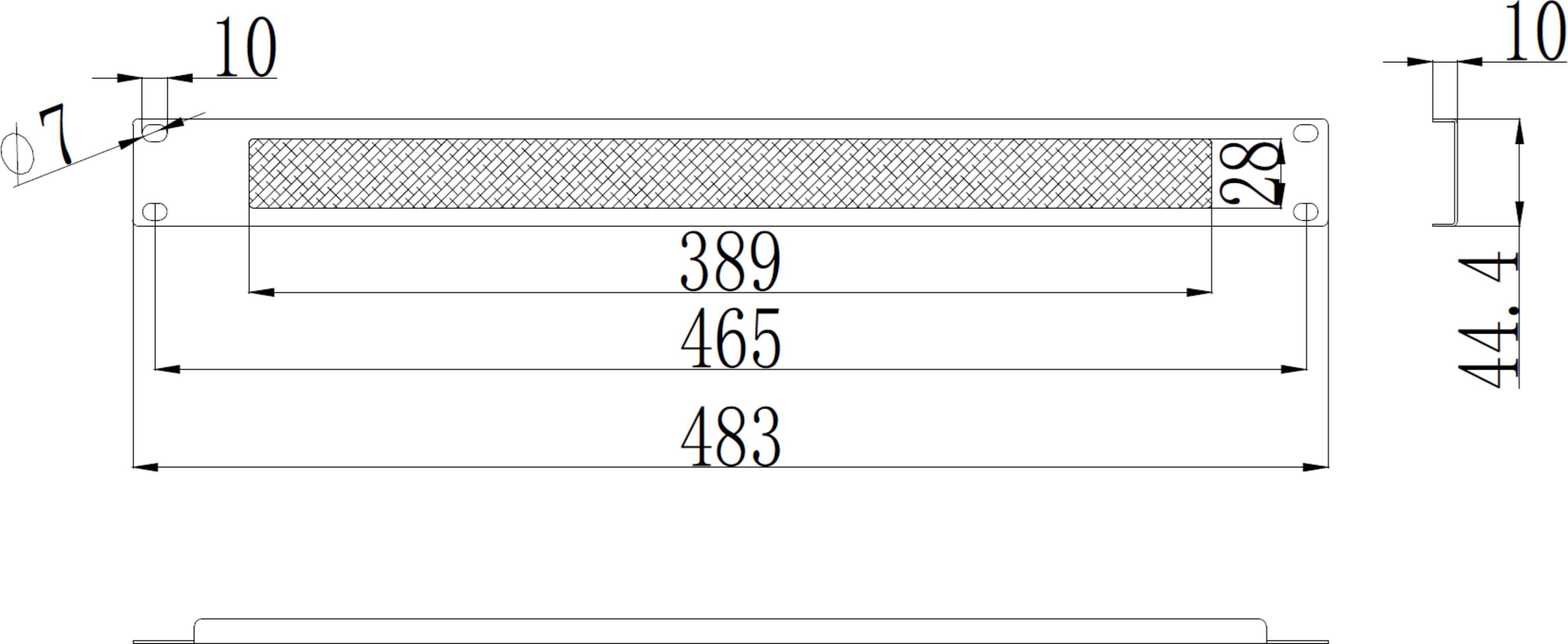 ARTICONA Cable Brush Strip