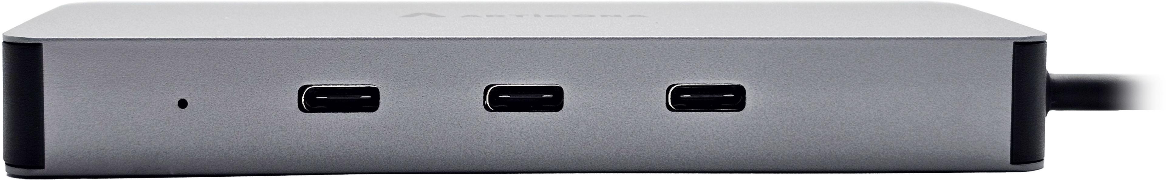 ARTICONA USB-C - HDMI/RJ45/3xC adapter