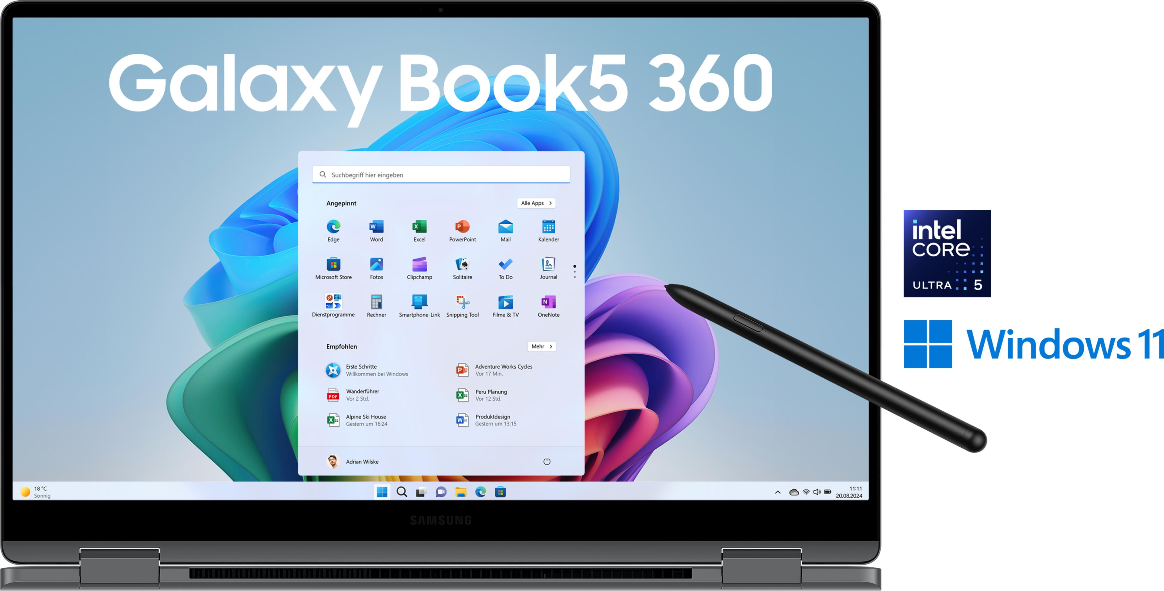Samsung Book5 360 U5 16/512GB gray