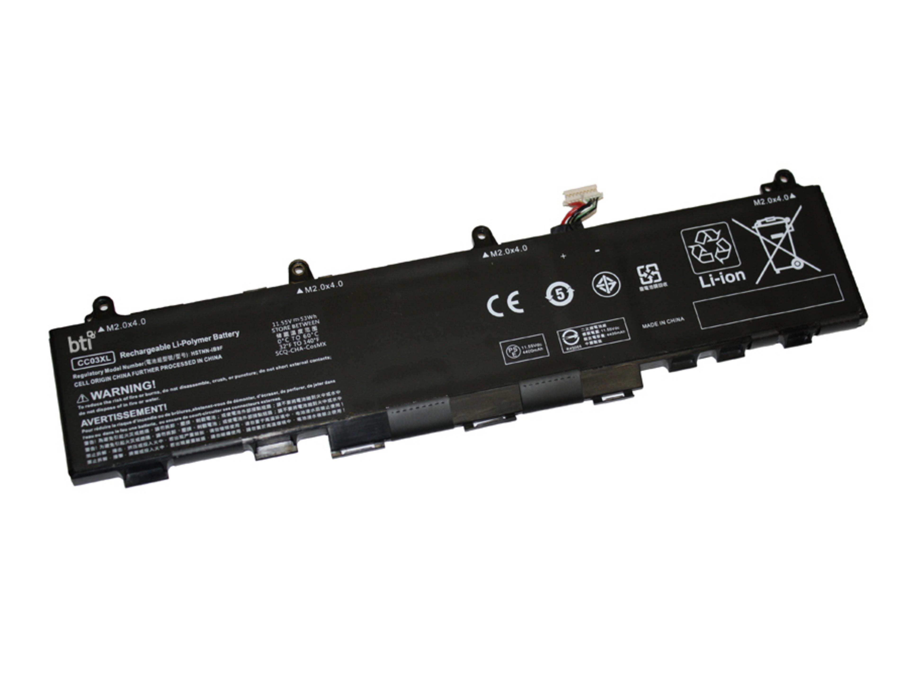 BTI 3 Zellen HP 4.590 mAh Akku