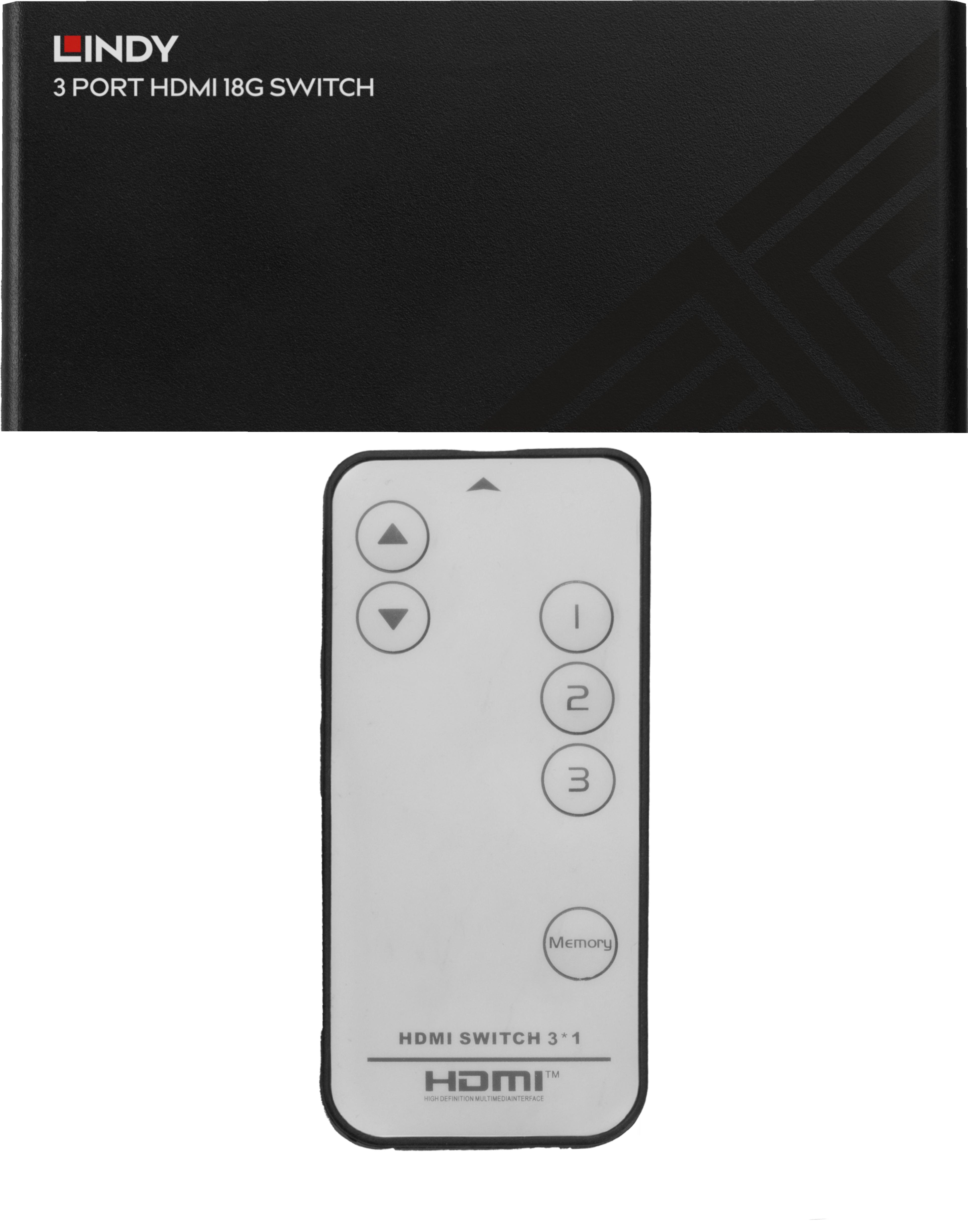 LINDY HDMI Selector 3:1