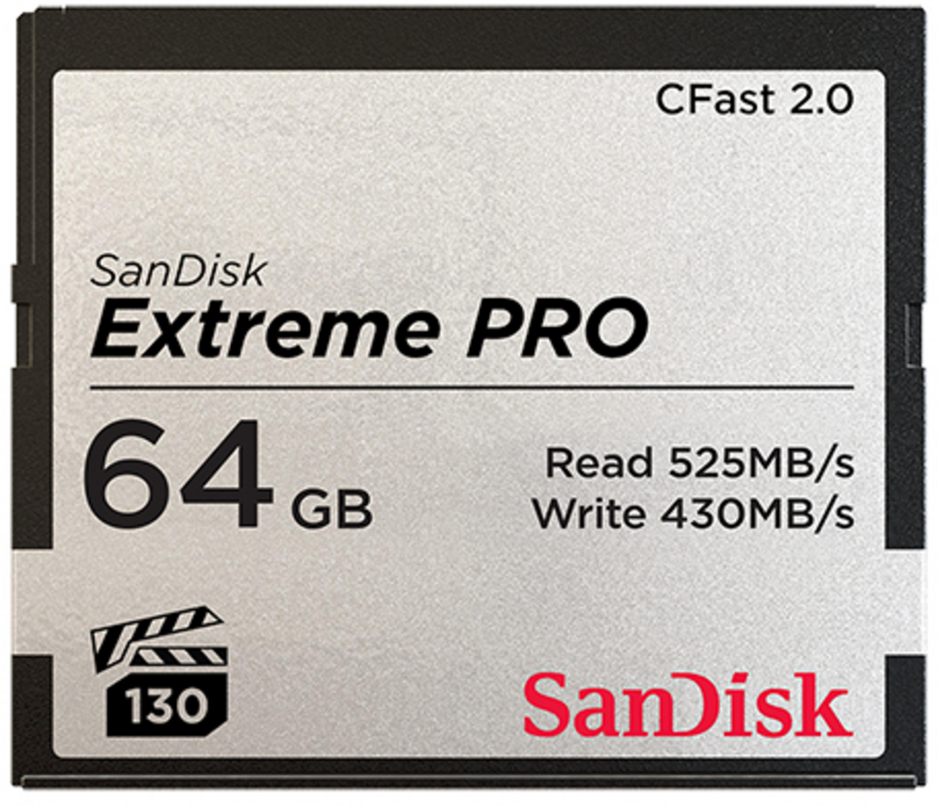 SanDisk Extreme PRO CFast kártya 64 GB