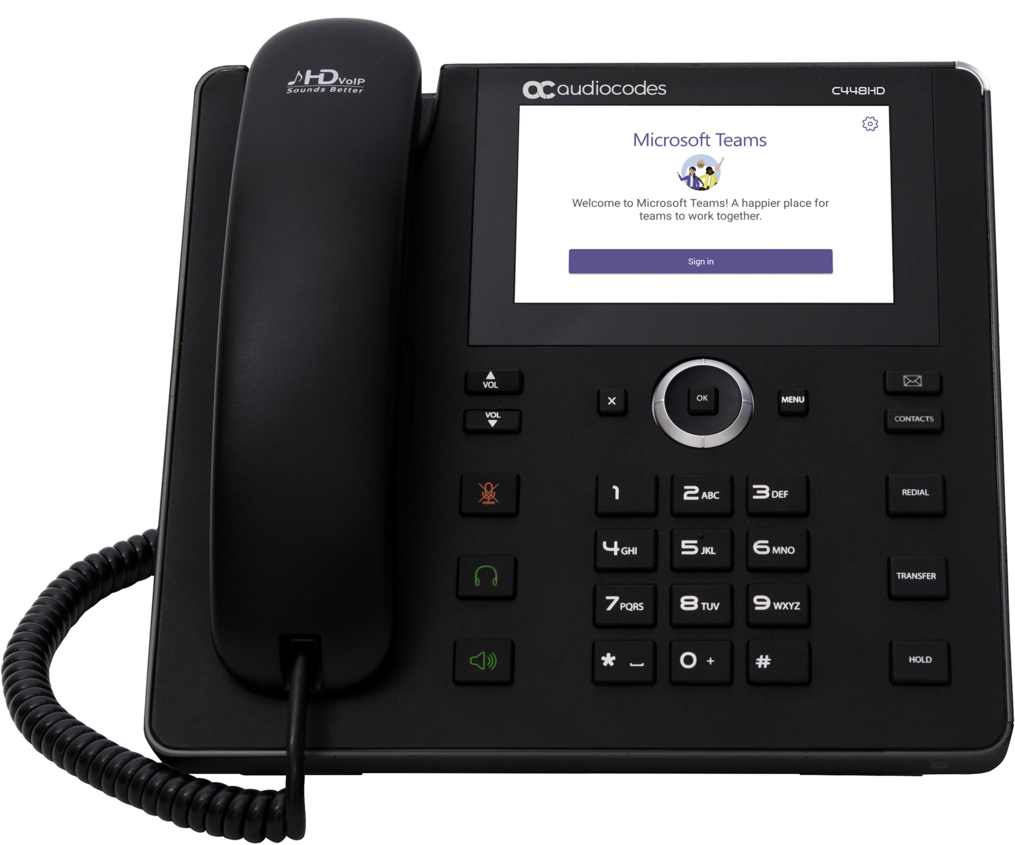 AudioCodes C448HD Teams Desktop Phone