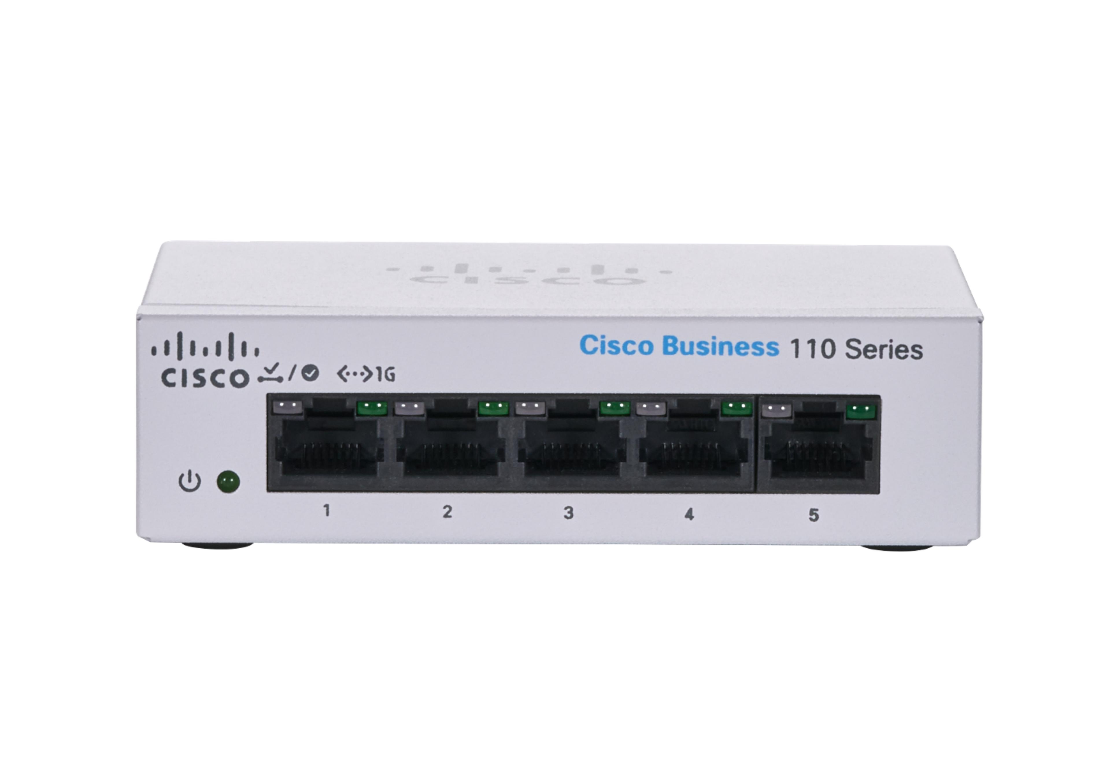 Cisco Przełącznik SB CBS110-5T-D