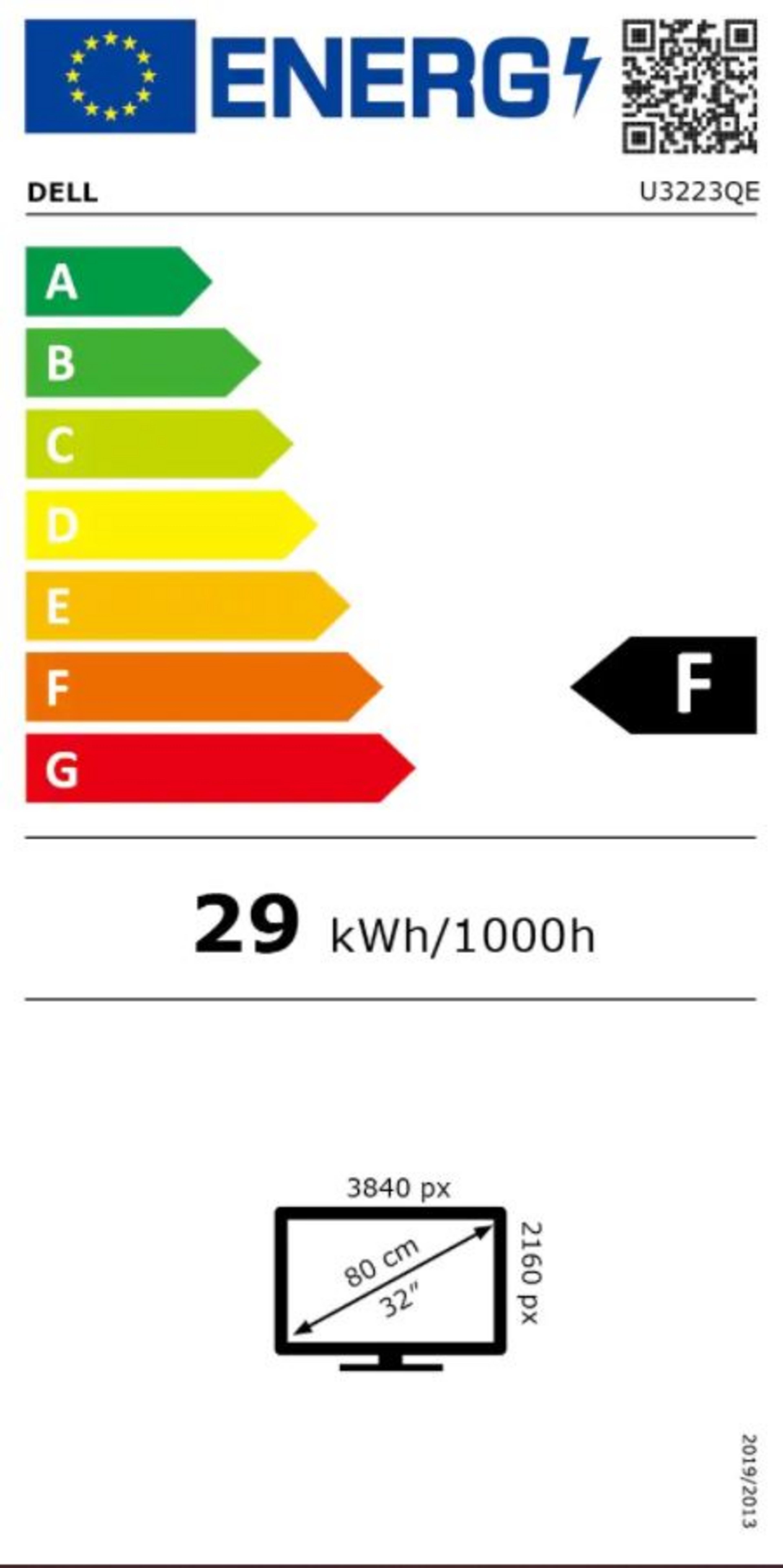 Dell UltraSharp 32 U3223QE 4K Monitor