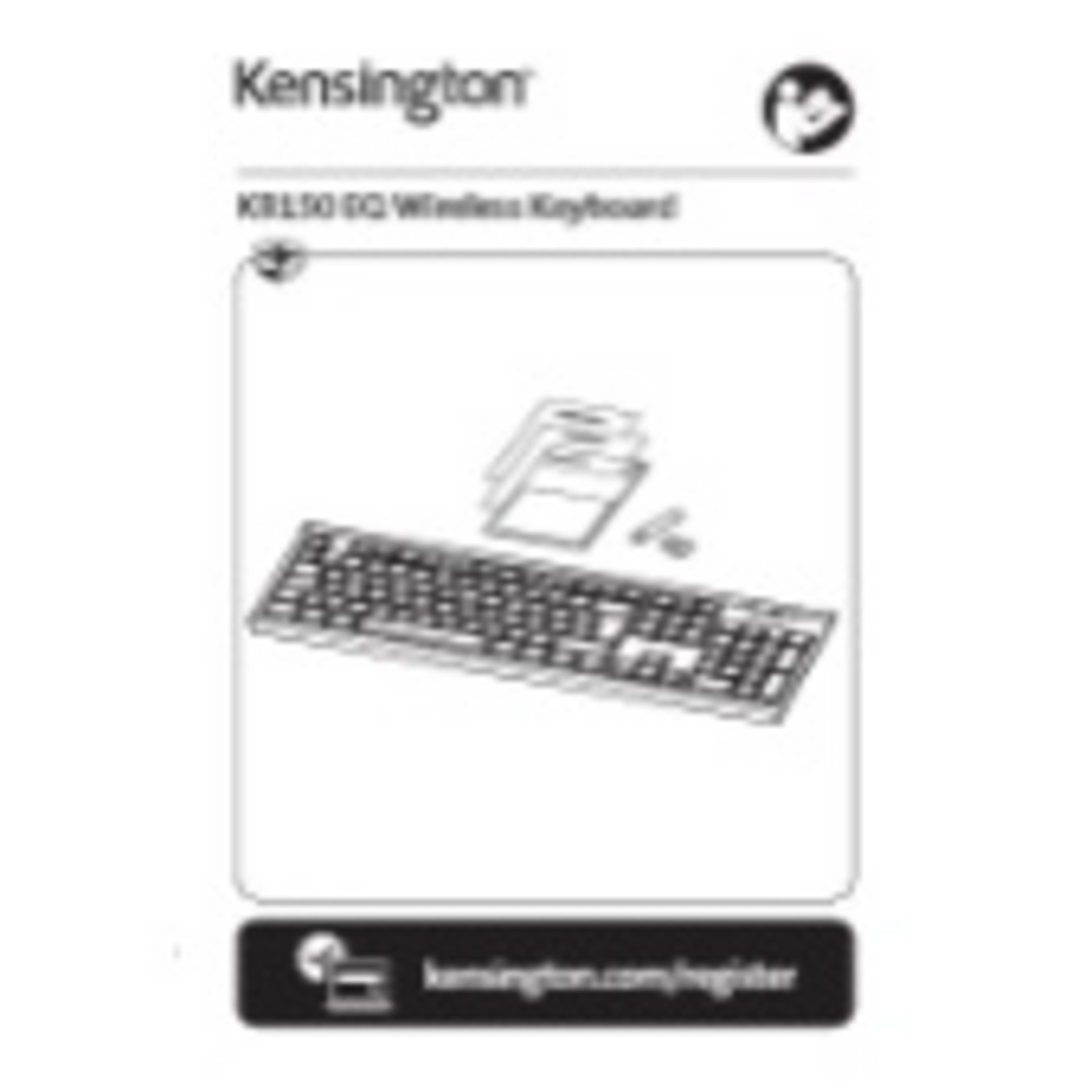 Teclado inalámbrico Kensington KB150 EQ