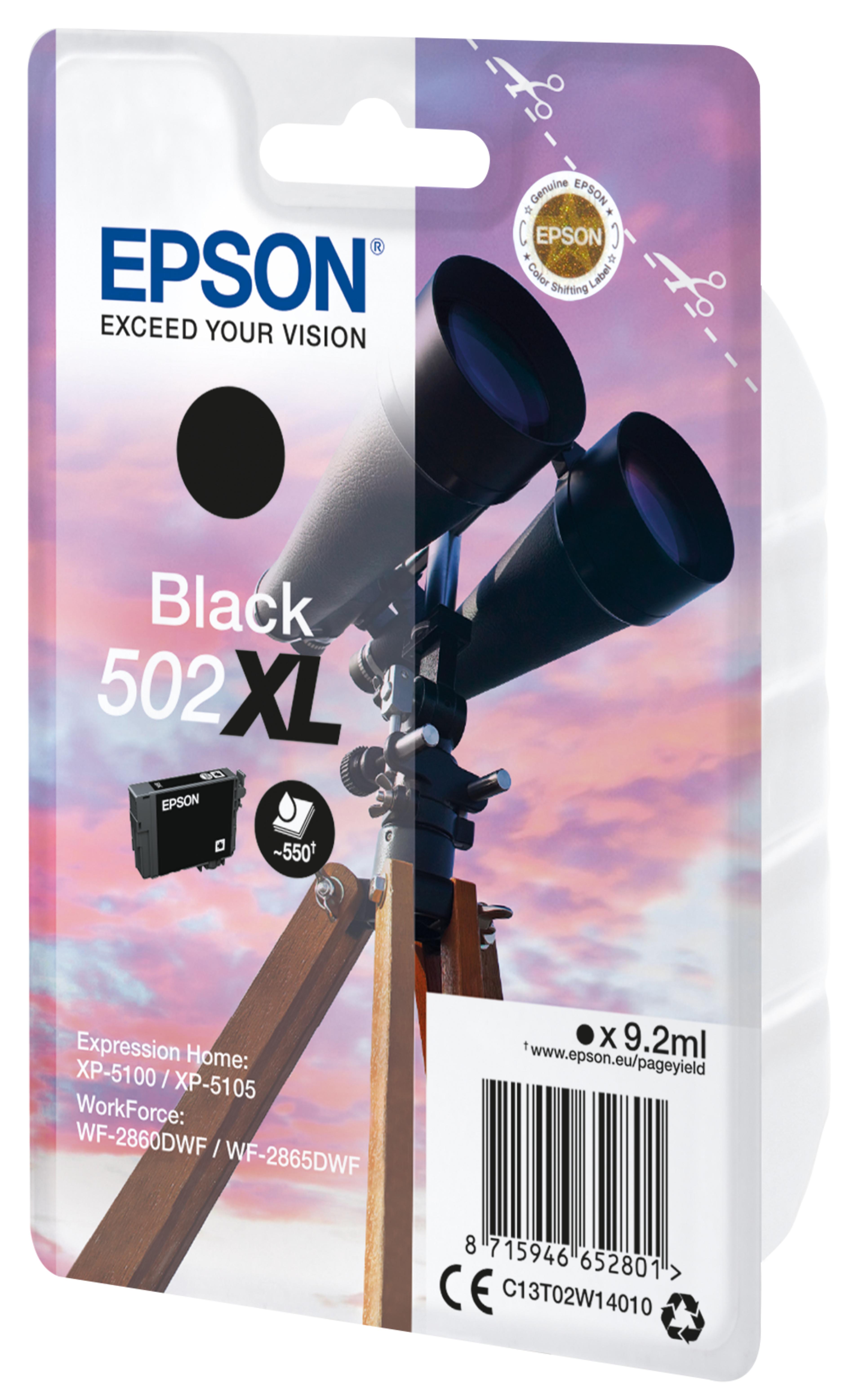 Epson 502 XL Ink Black