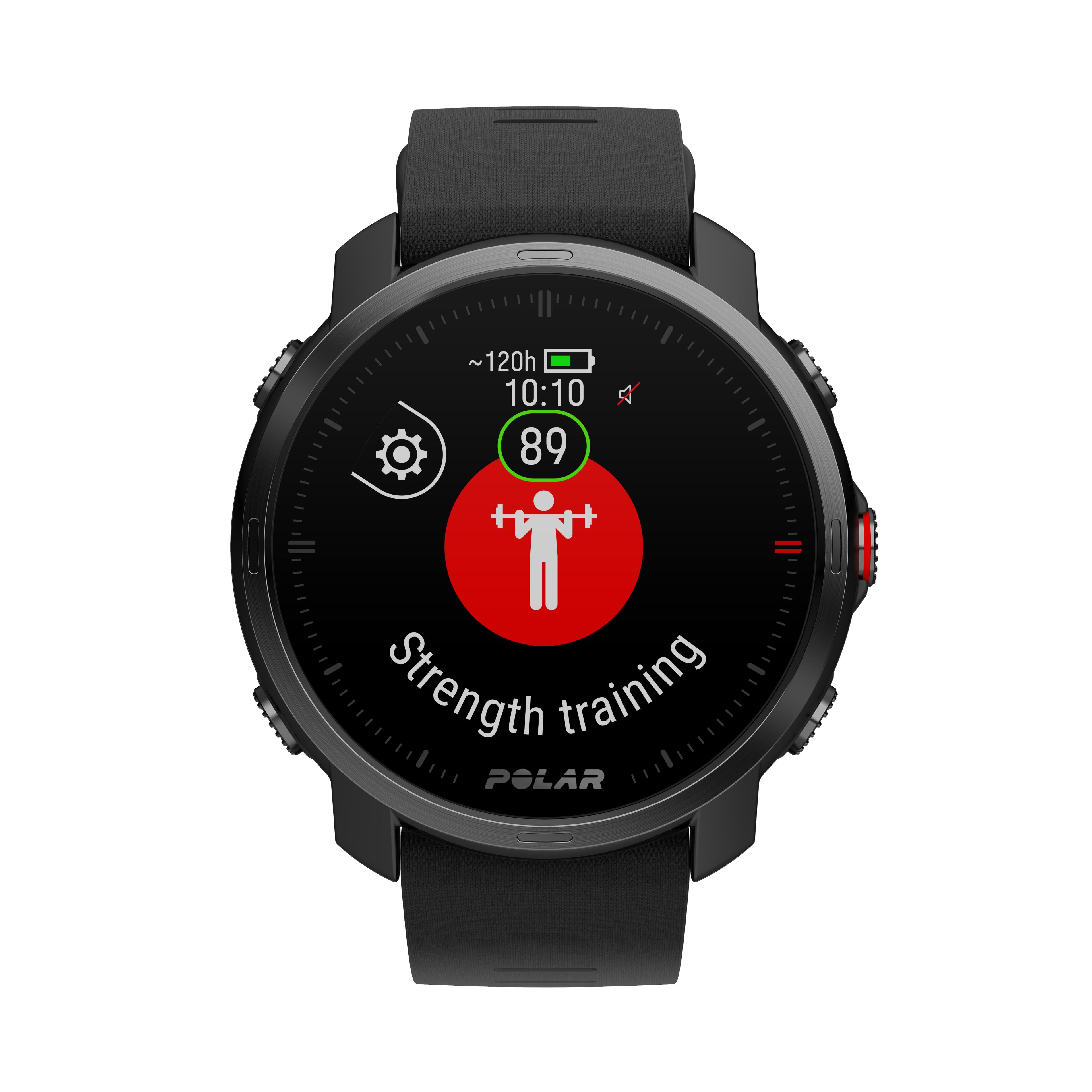 Polar Grit X Watch GPS 47 mm schwarz