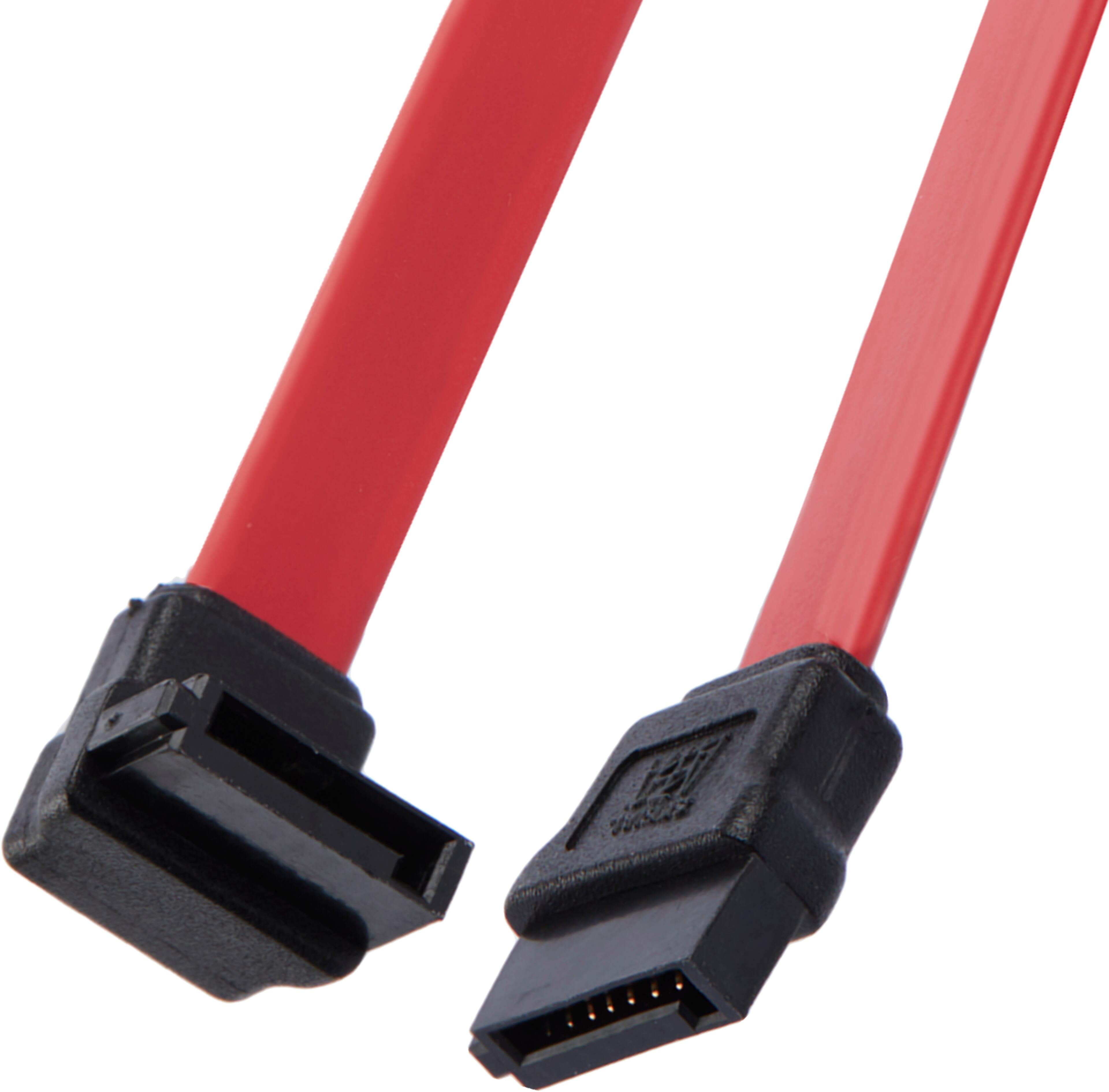 Cable SATA/f - SATA/f 90° Left 0.15m