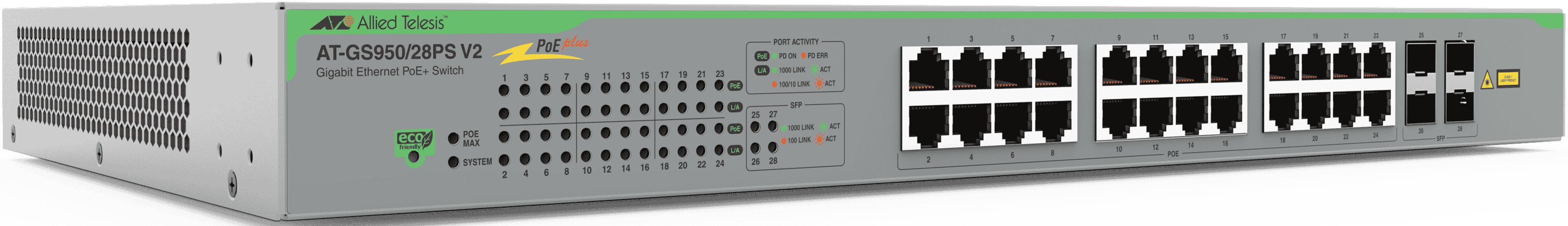 Allied Telesis AT-GS950/28PS V2 Switch