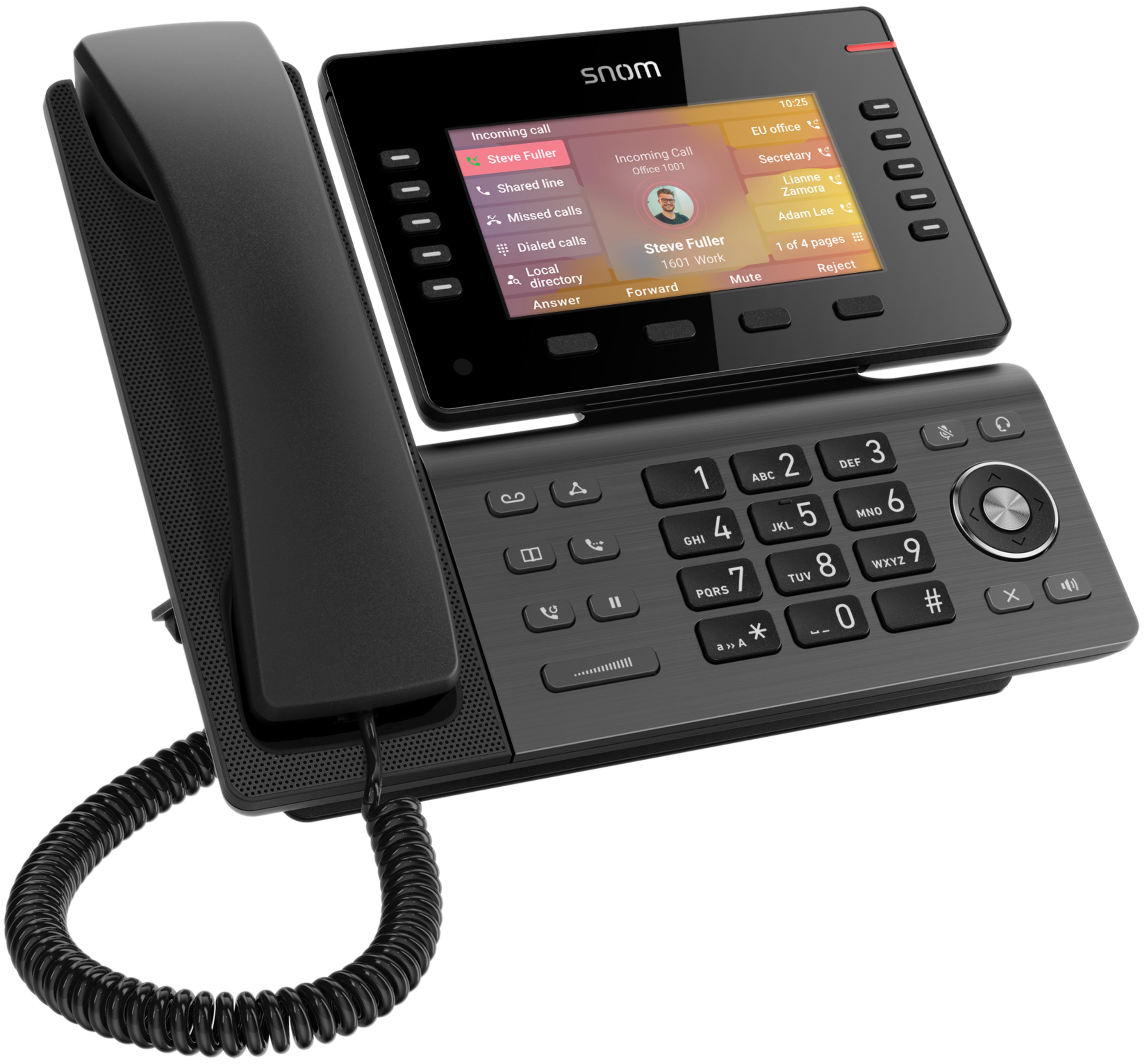 Snom D865 IP Desktop Telephone Black