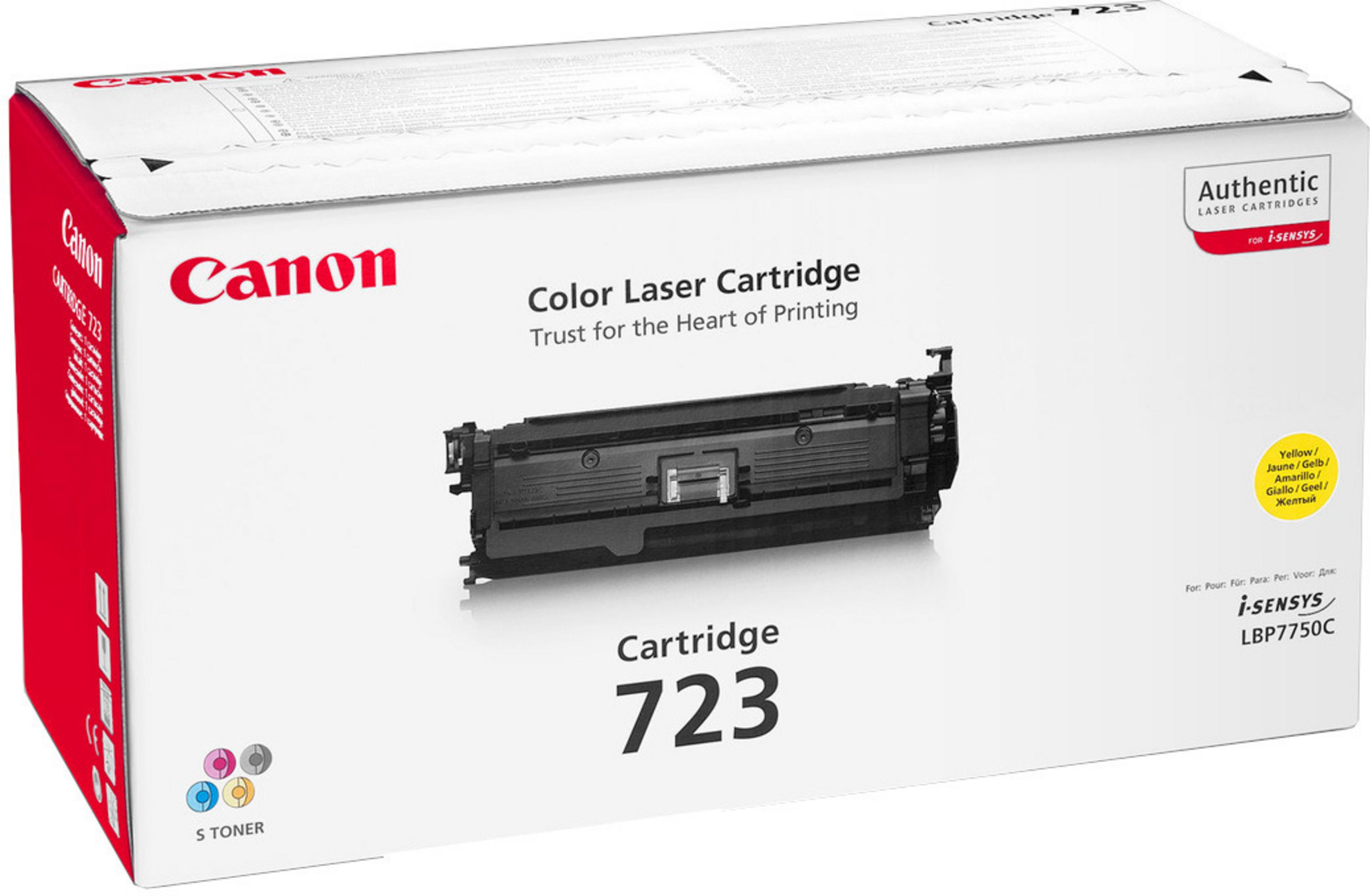 Canon 723Y Toner Yellow