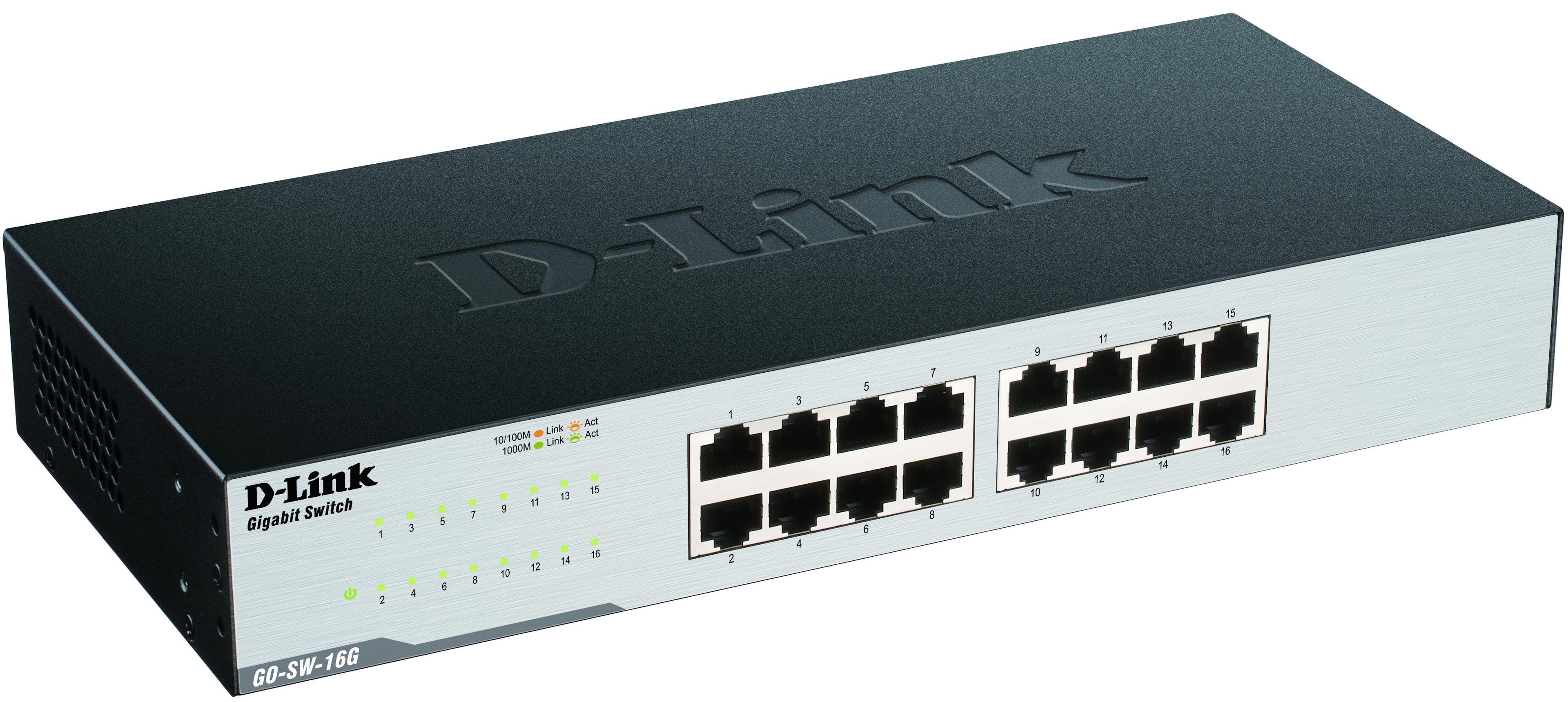 D-Link GO-SW-16G Switch