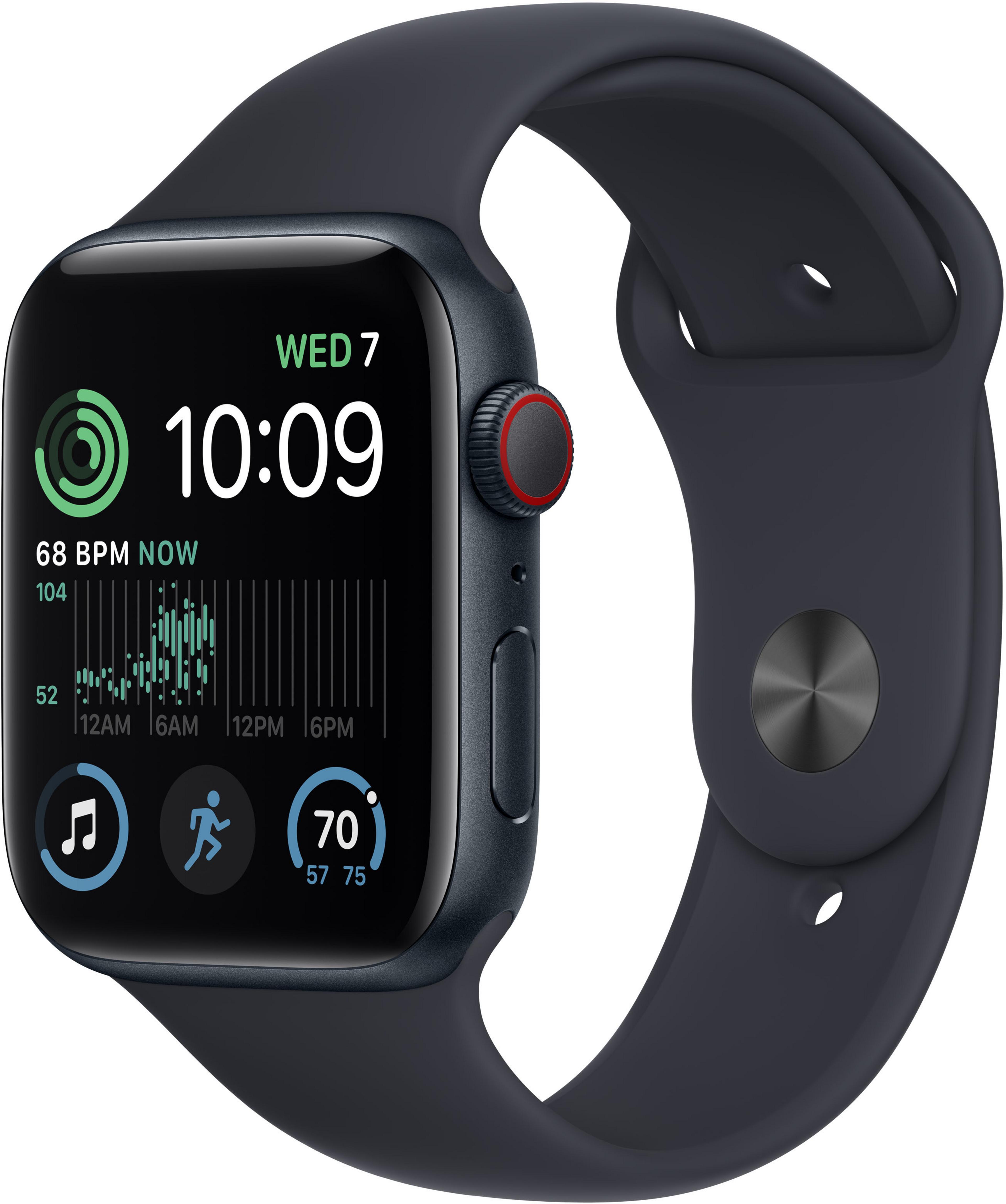 Apple Watch SE GPS+LTE 44mm Alu nacht