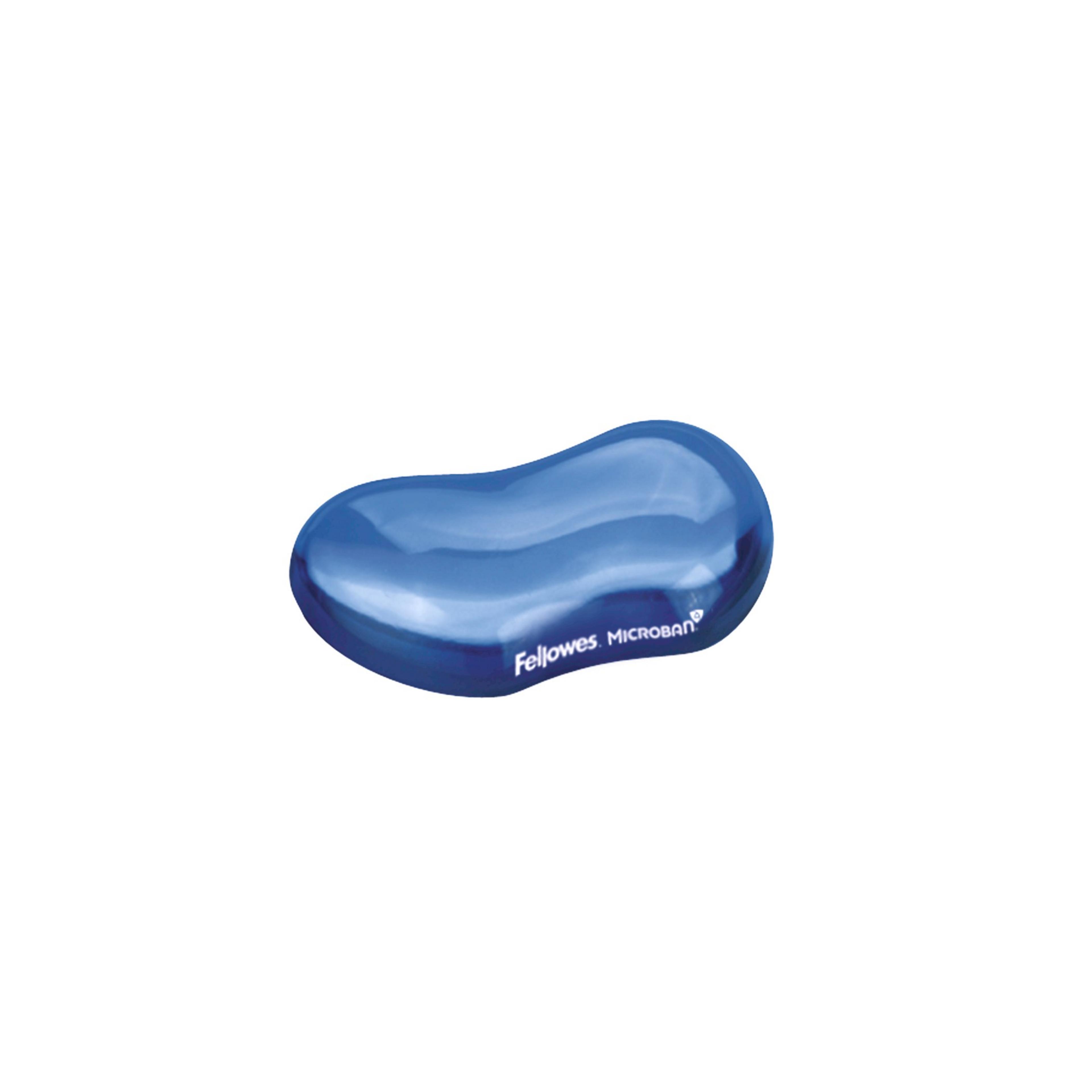 Repose-poignets gel Fellowes Flex, bleu