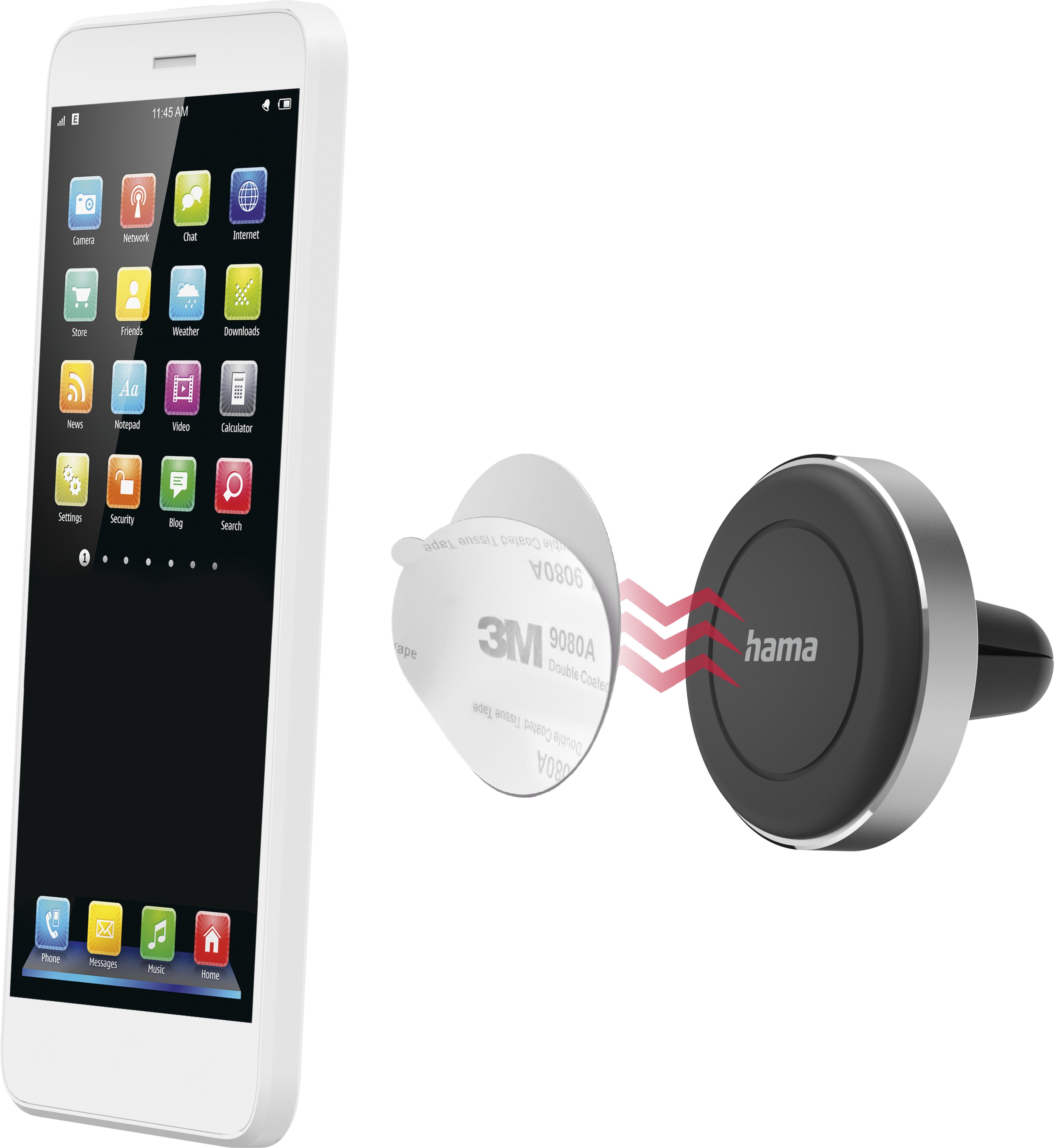 Hama Magnet Smartphone Car Mount
