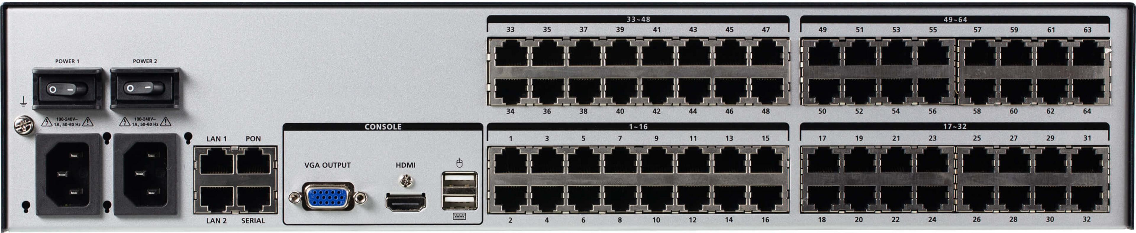ATEN KN8064VB KVM-Switch 64-Port+IP