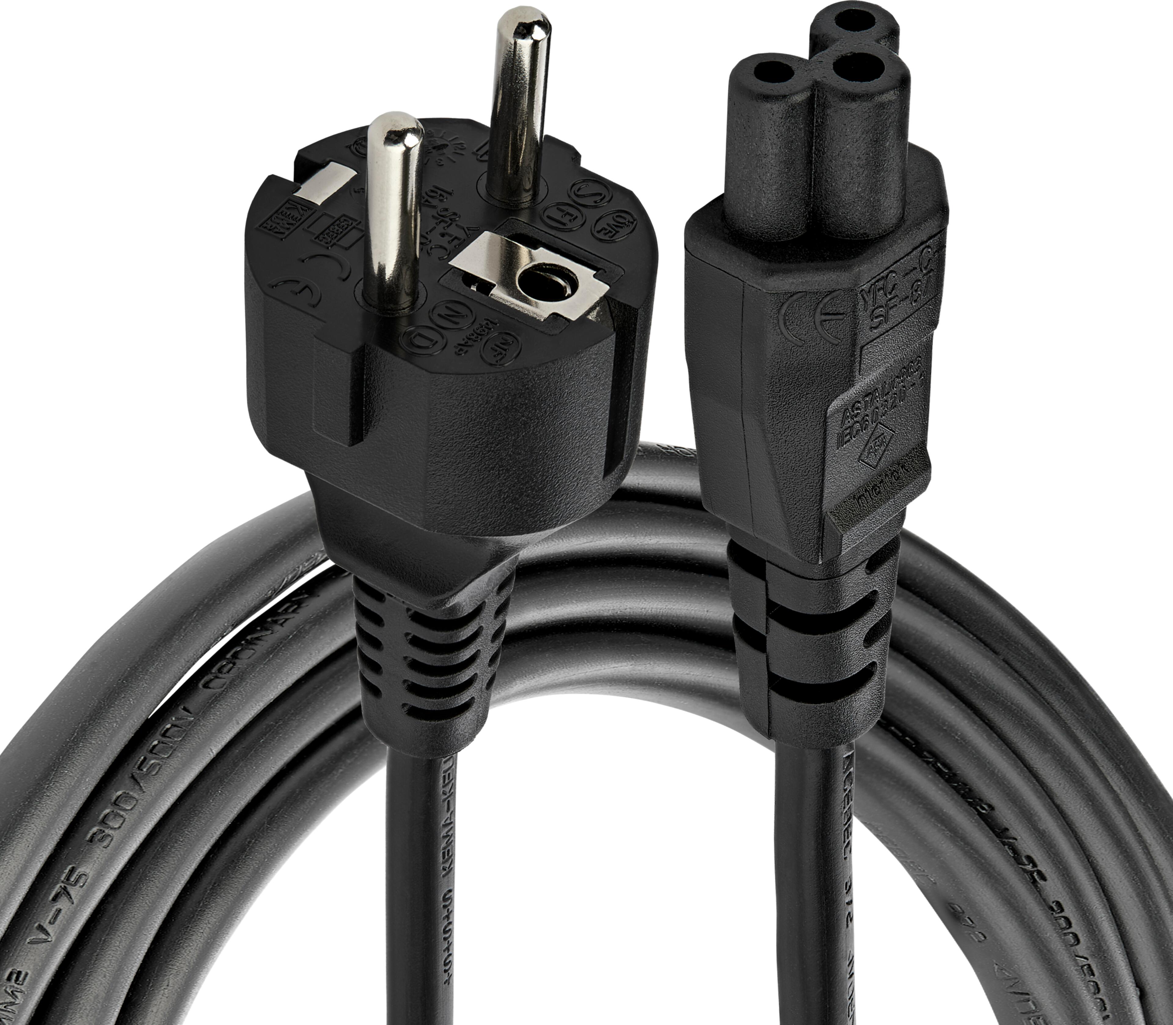 Power Cable Local/m - C5 2m Black