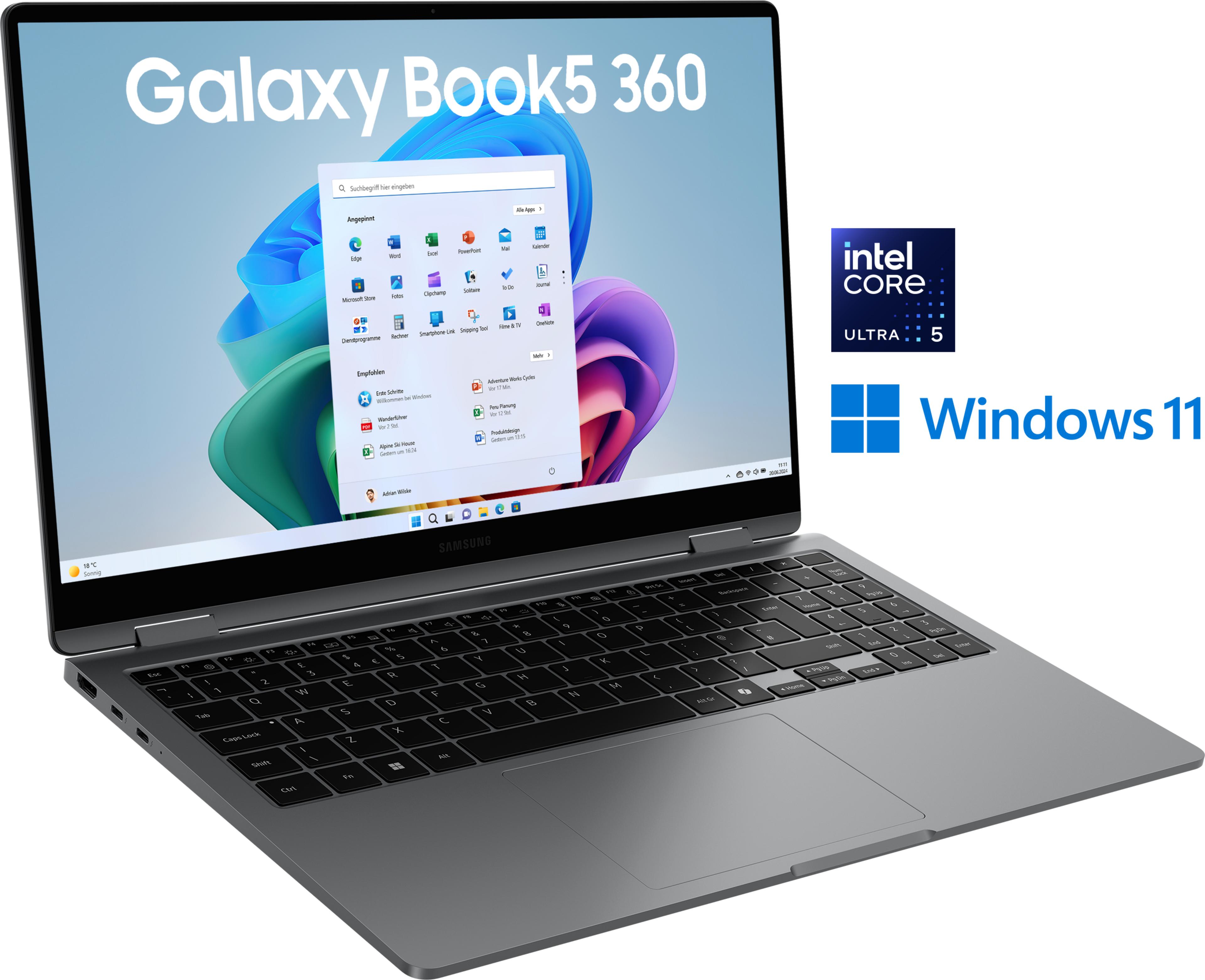 Samsung Book5 360 U5 16/512GB gray