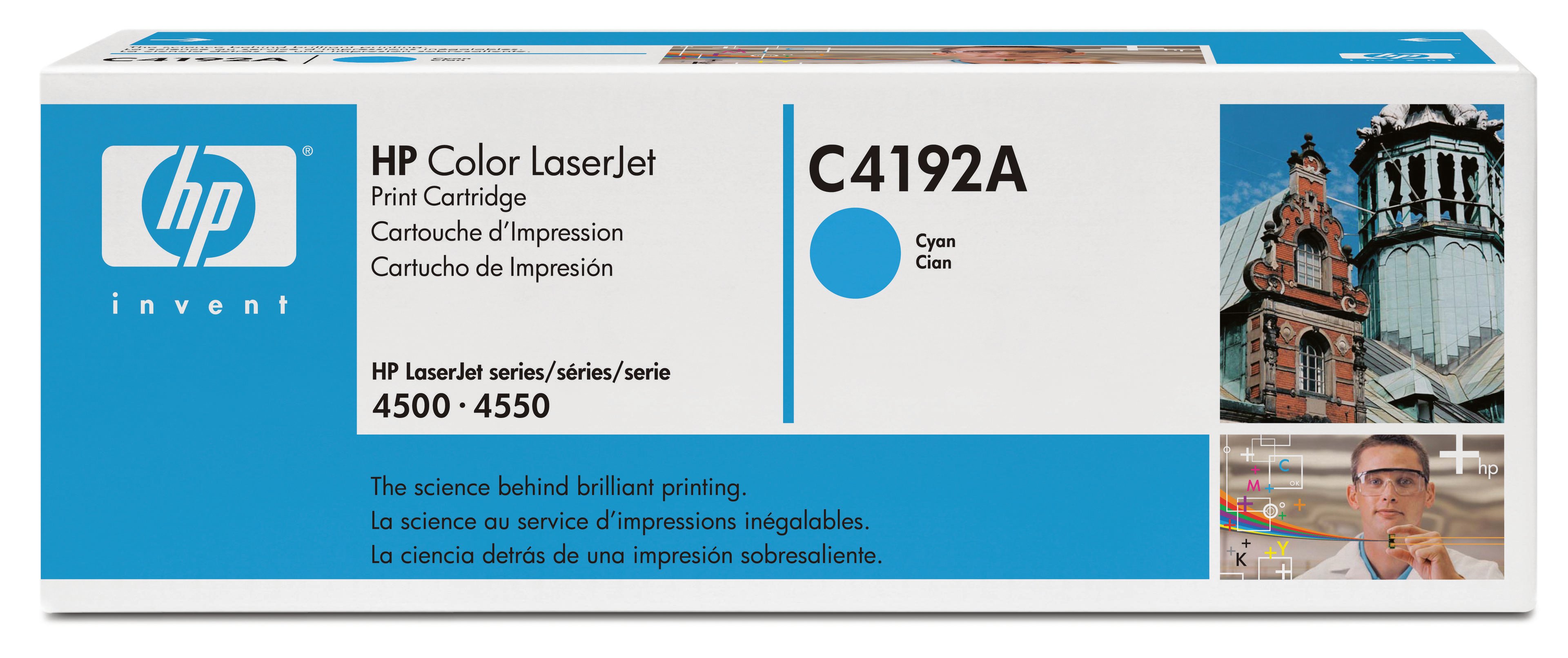 HP Color LaserJet C4192A Toner, Cyan
