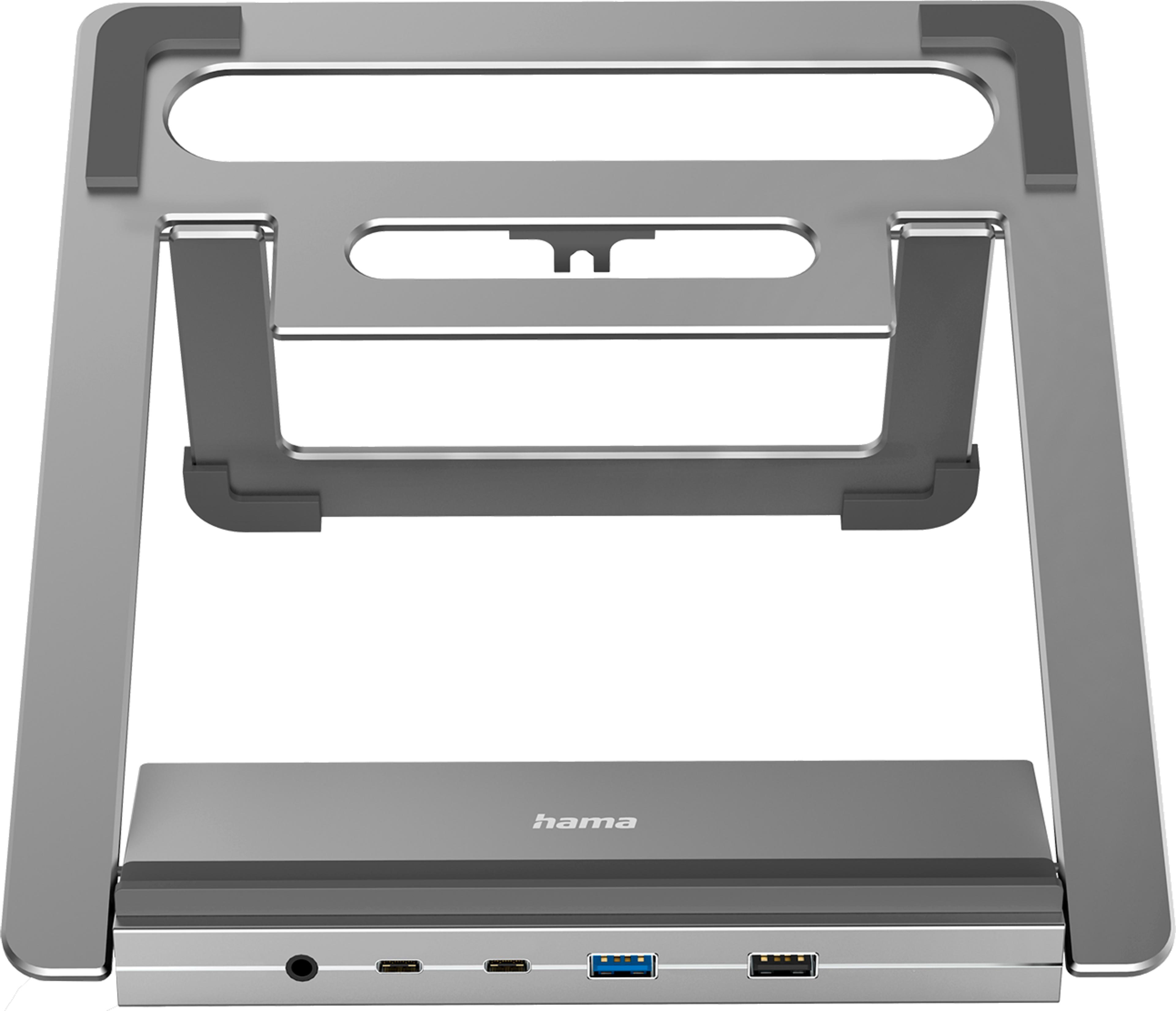 Hama 12in1 USB-C - HDMI+DP Dock