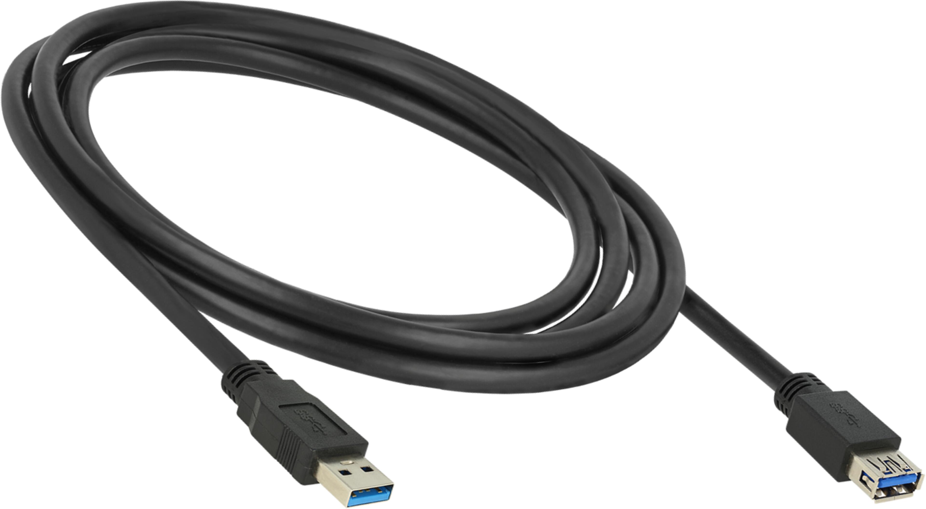 Delock USB-A hosszabbító 2 m