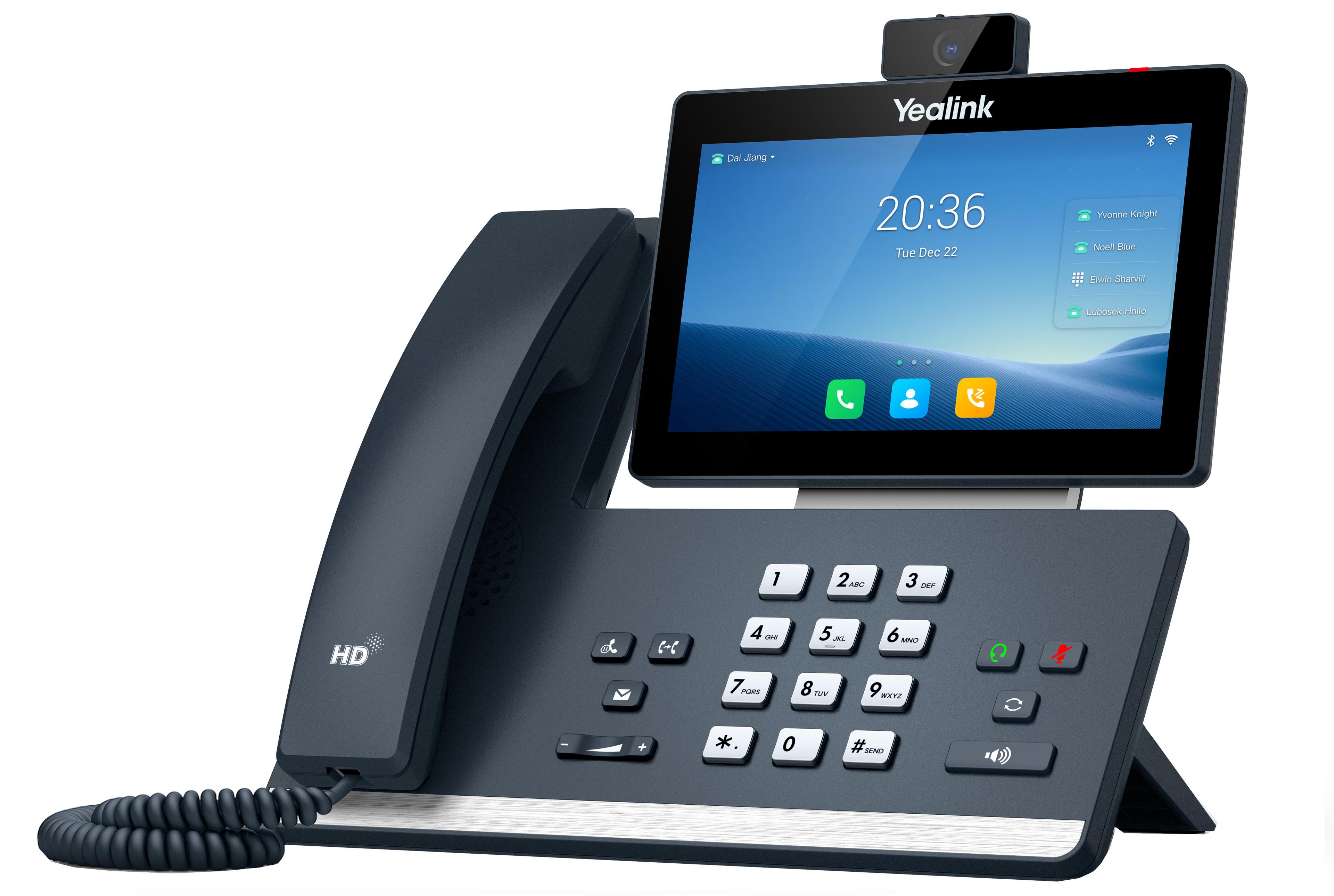 Yealink T58W + Camera IP Desktop Phone