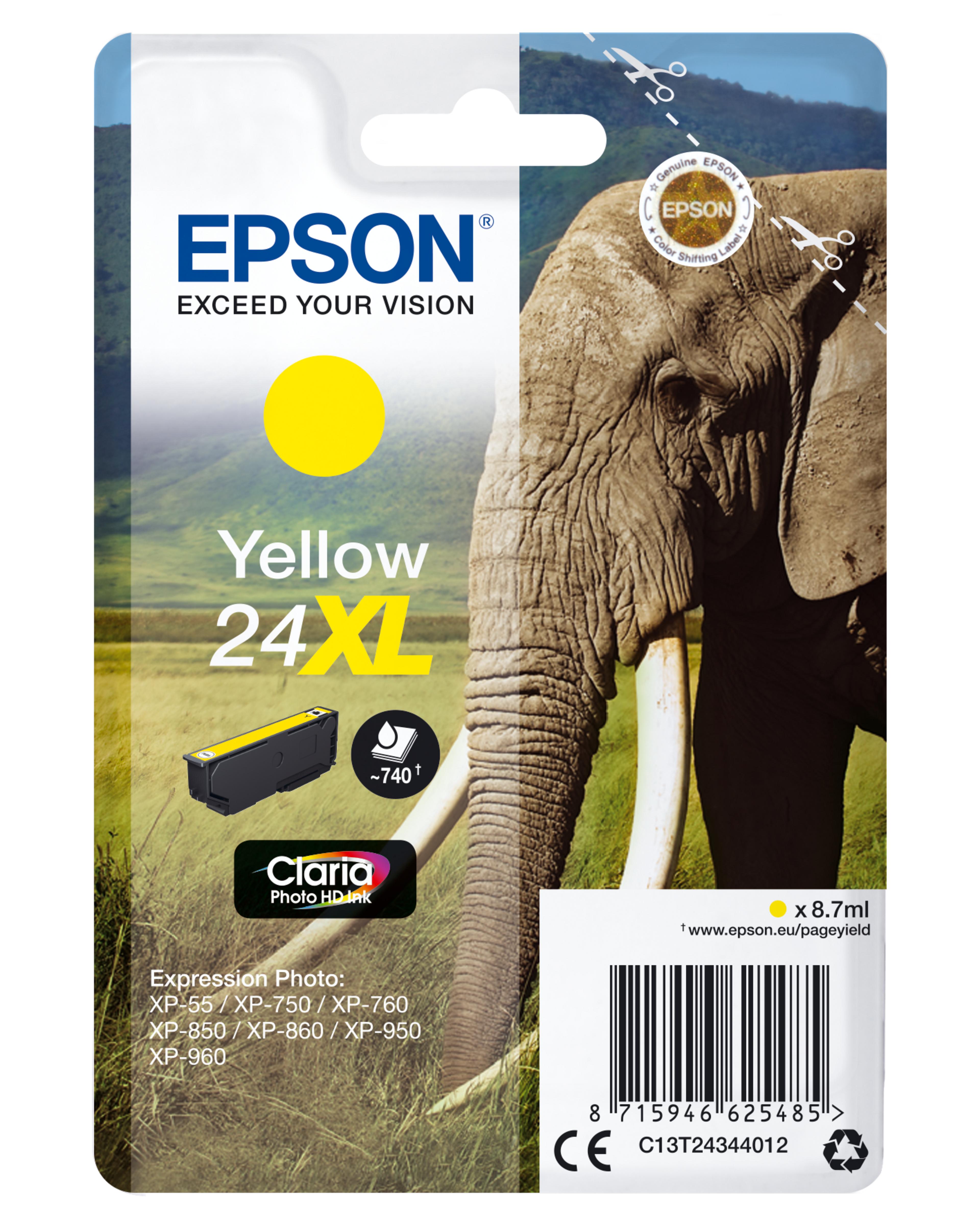 Epson 24XL Ink Yellow