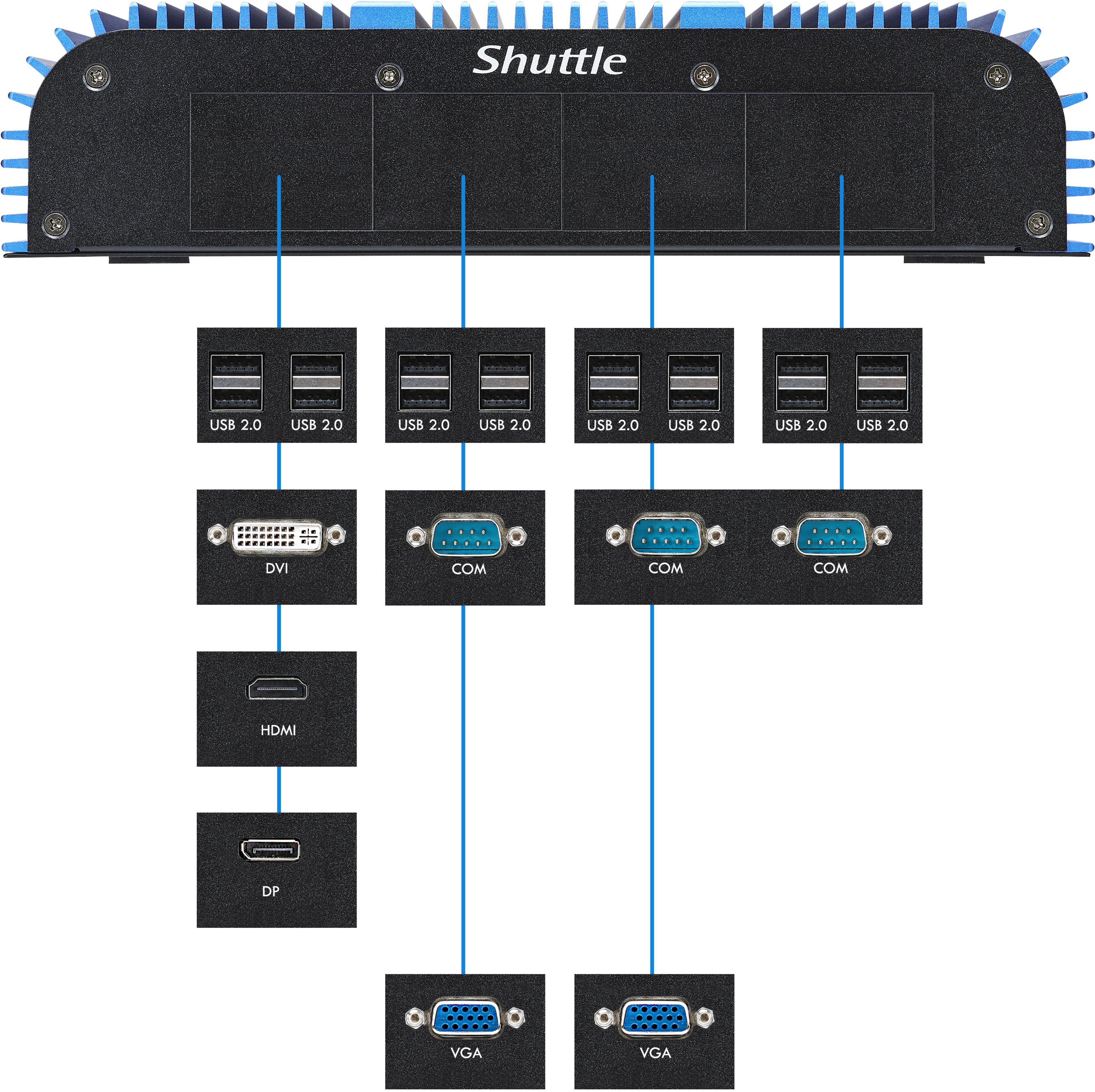 Shuttle BPCAL02-i3XA i3 8/128GB