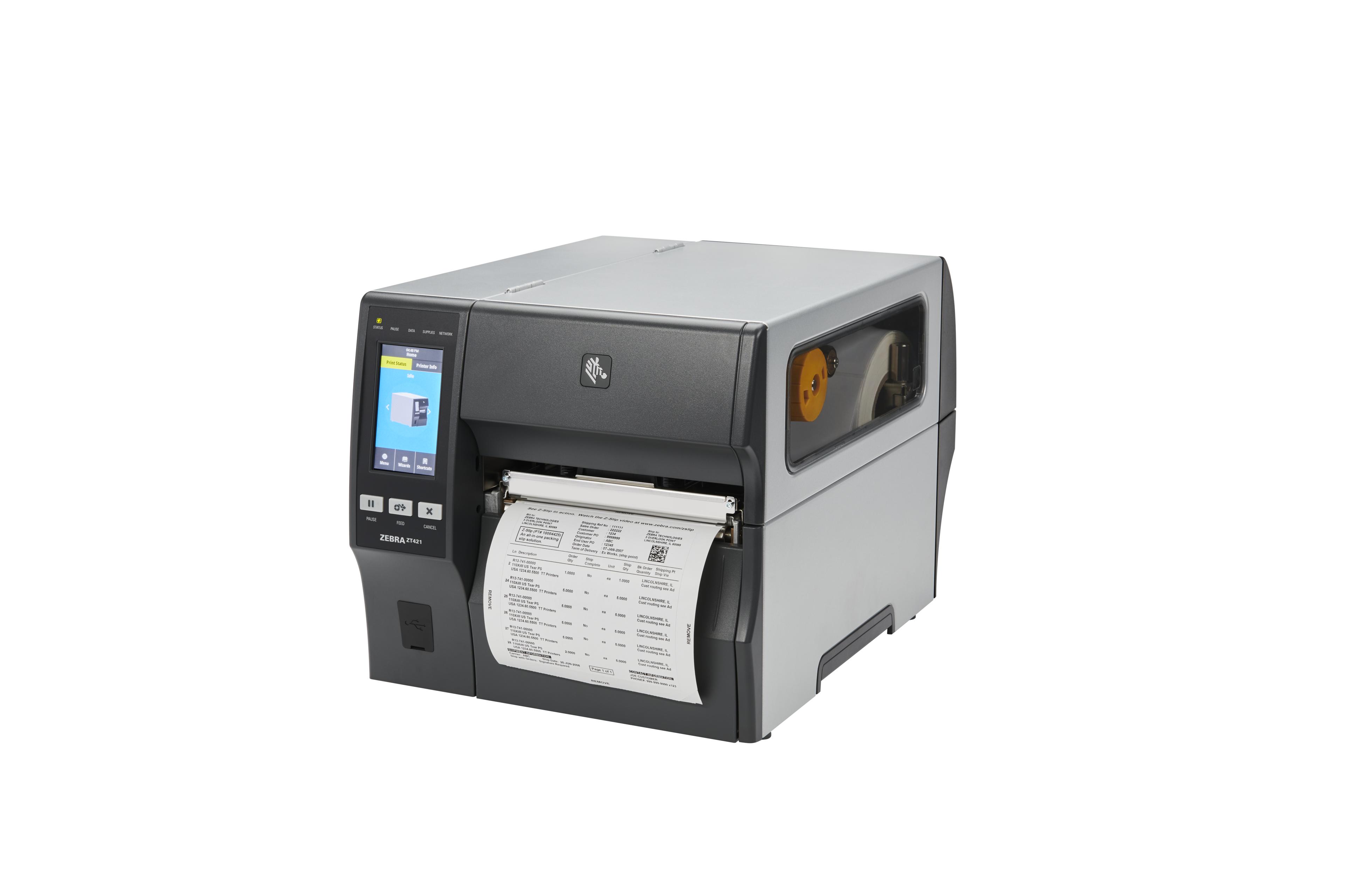 Zebra ZT421 TT 203dpi WLAN Printer