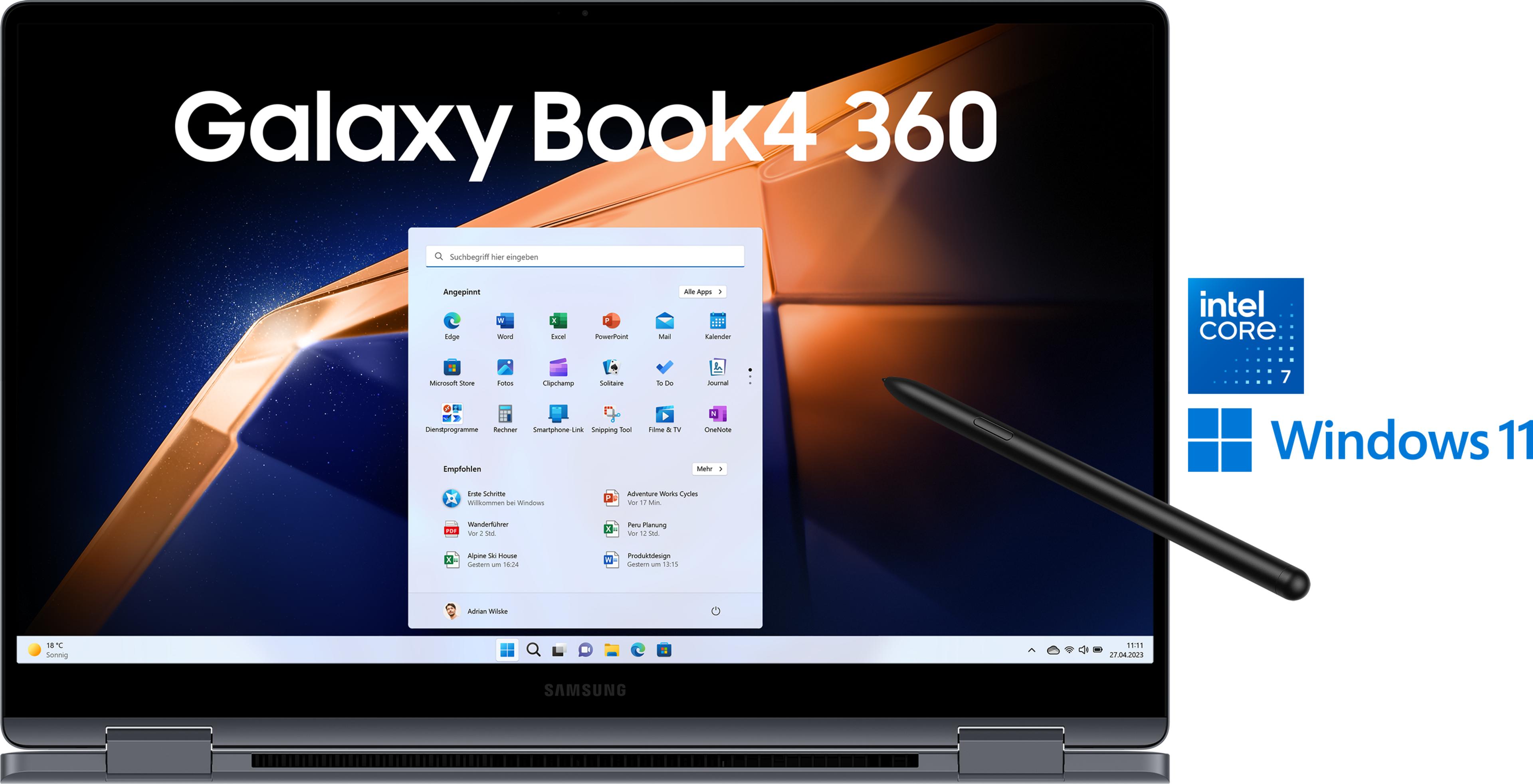 Samsung Book4 360 C7 16/512GB gray