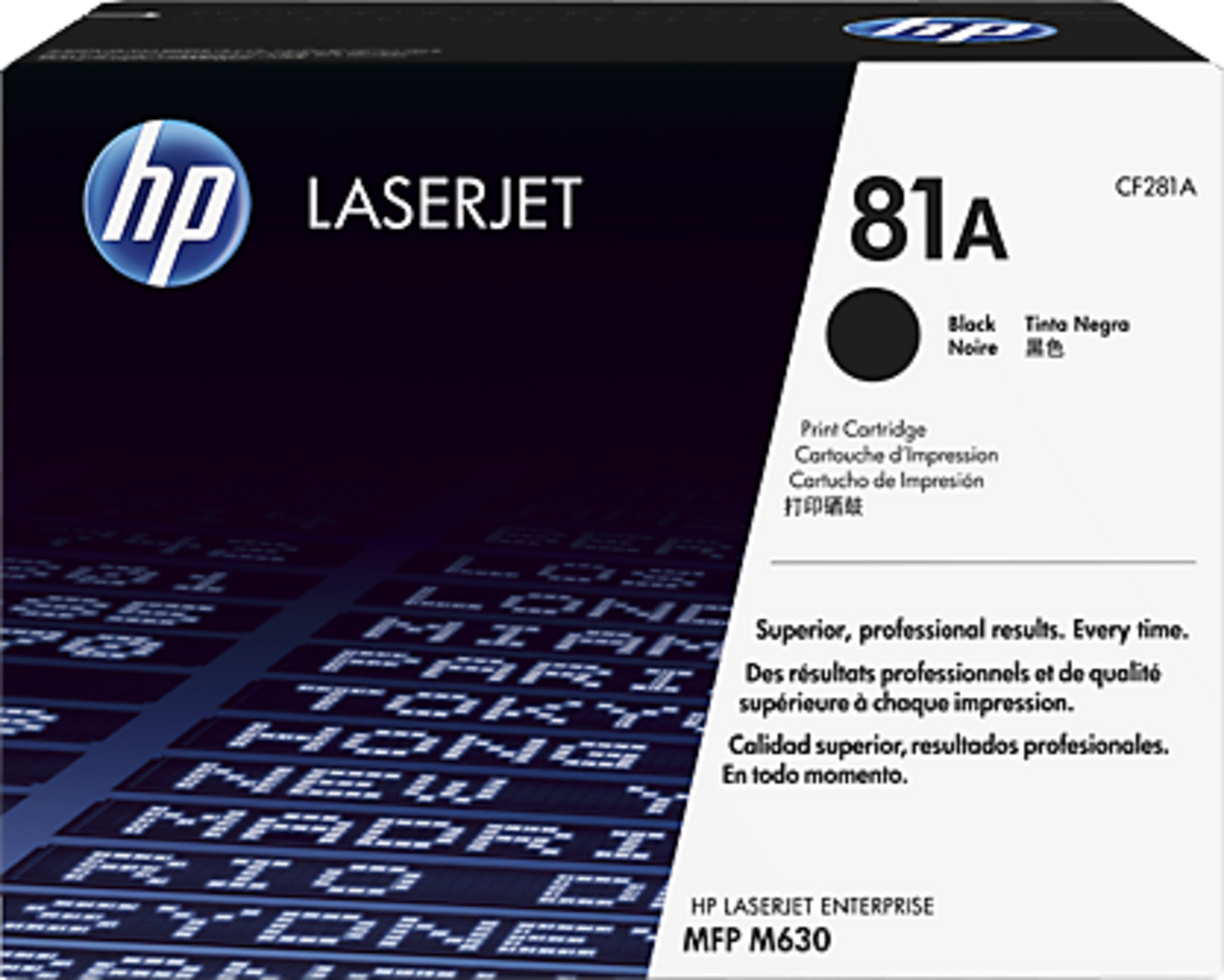 HP 81A Toner Black