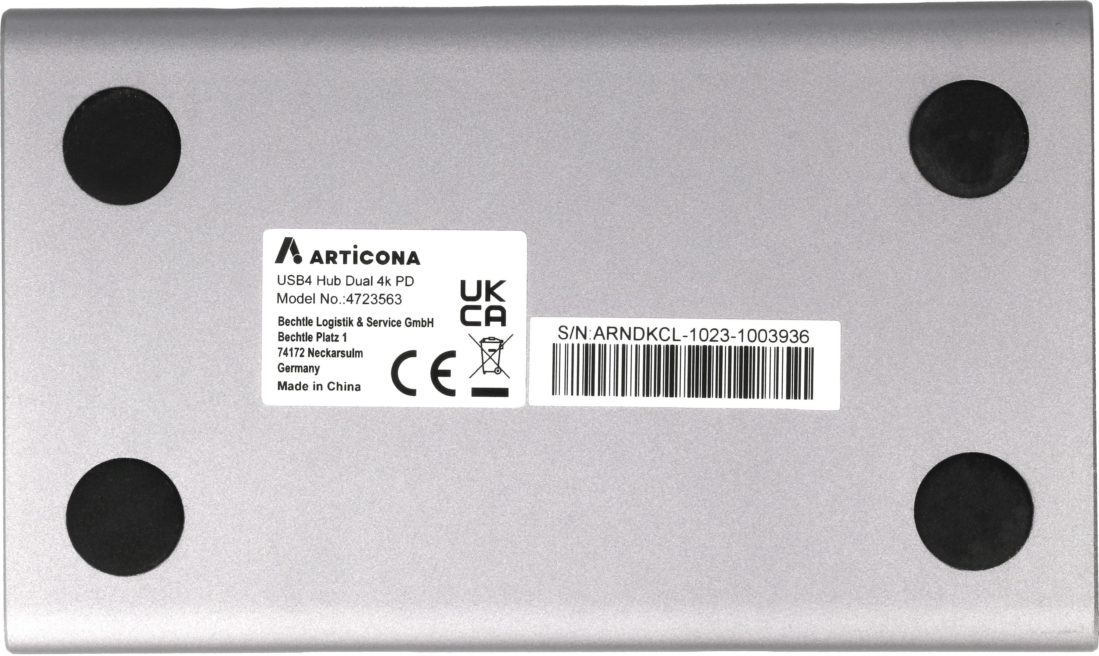 ARTICONA USB4 Hub Dual 4k PD