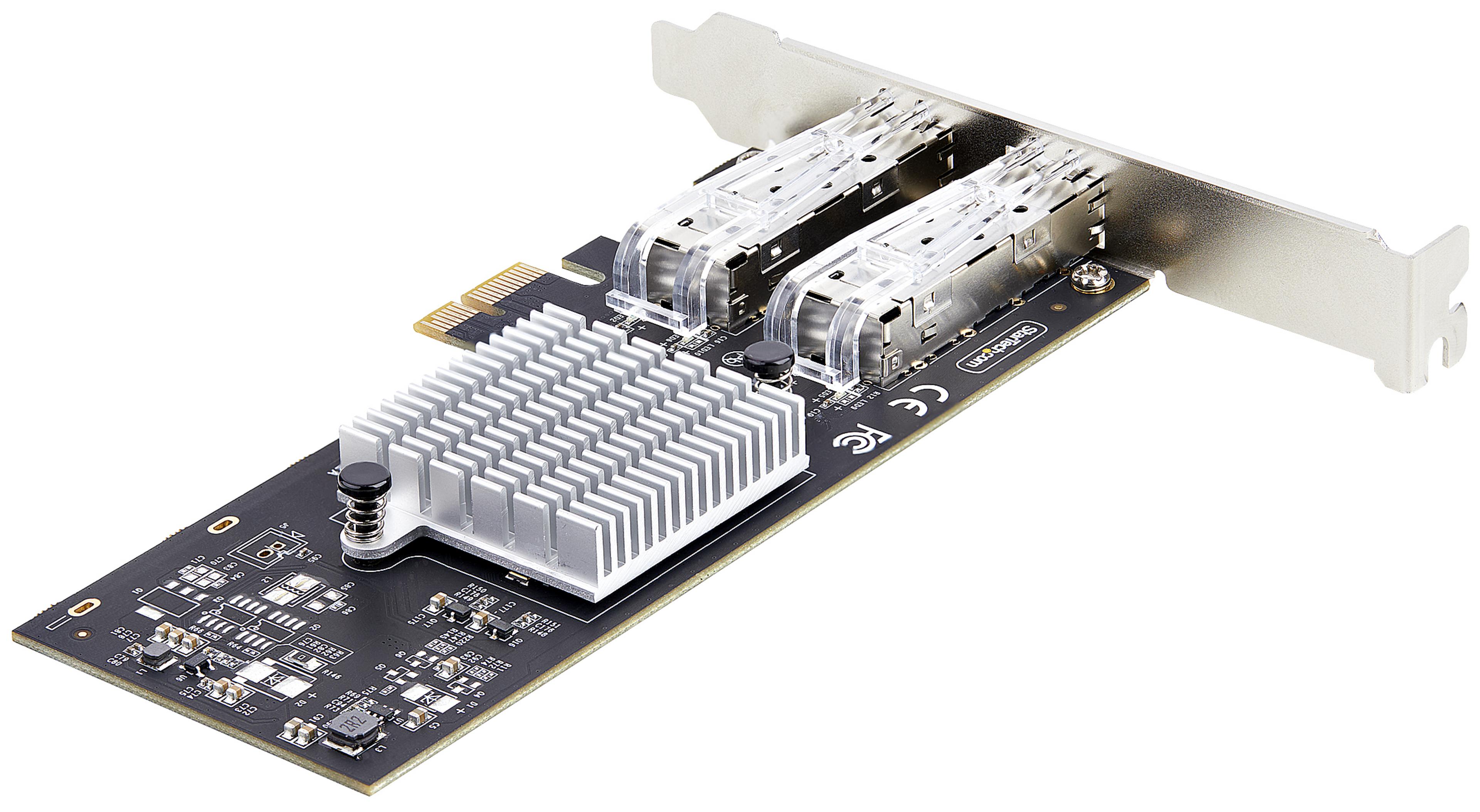 Carte réseau StarTech 2 ports SFP PCIe