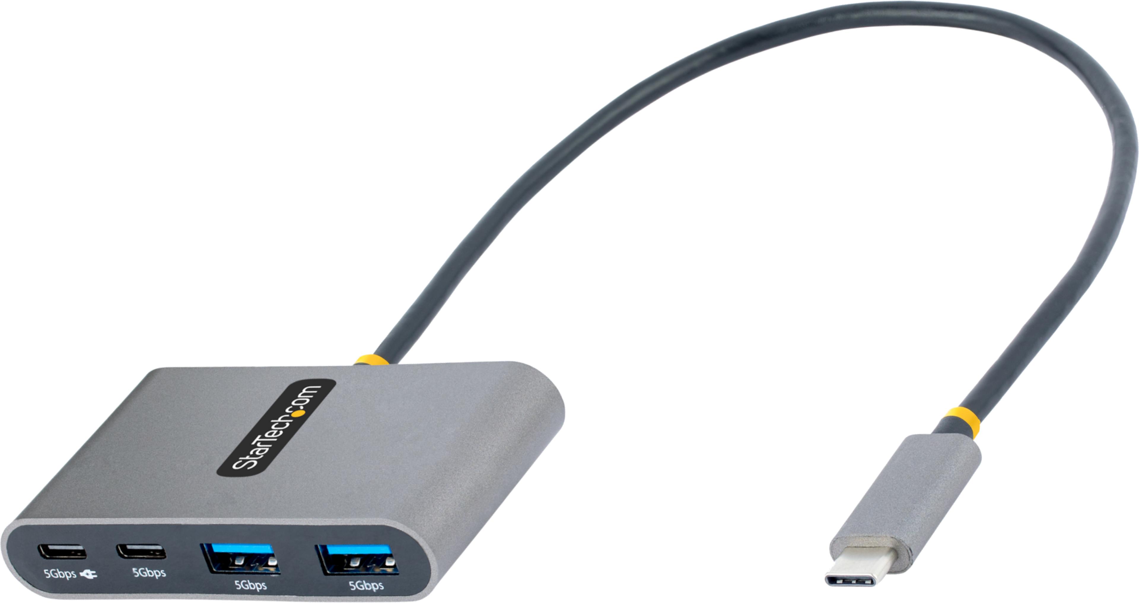 StarTech USB Hub 3.0 4-Port grau