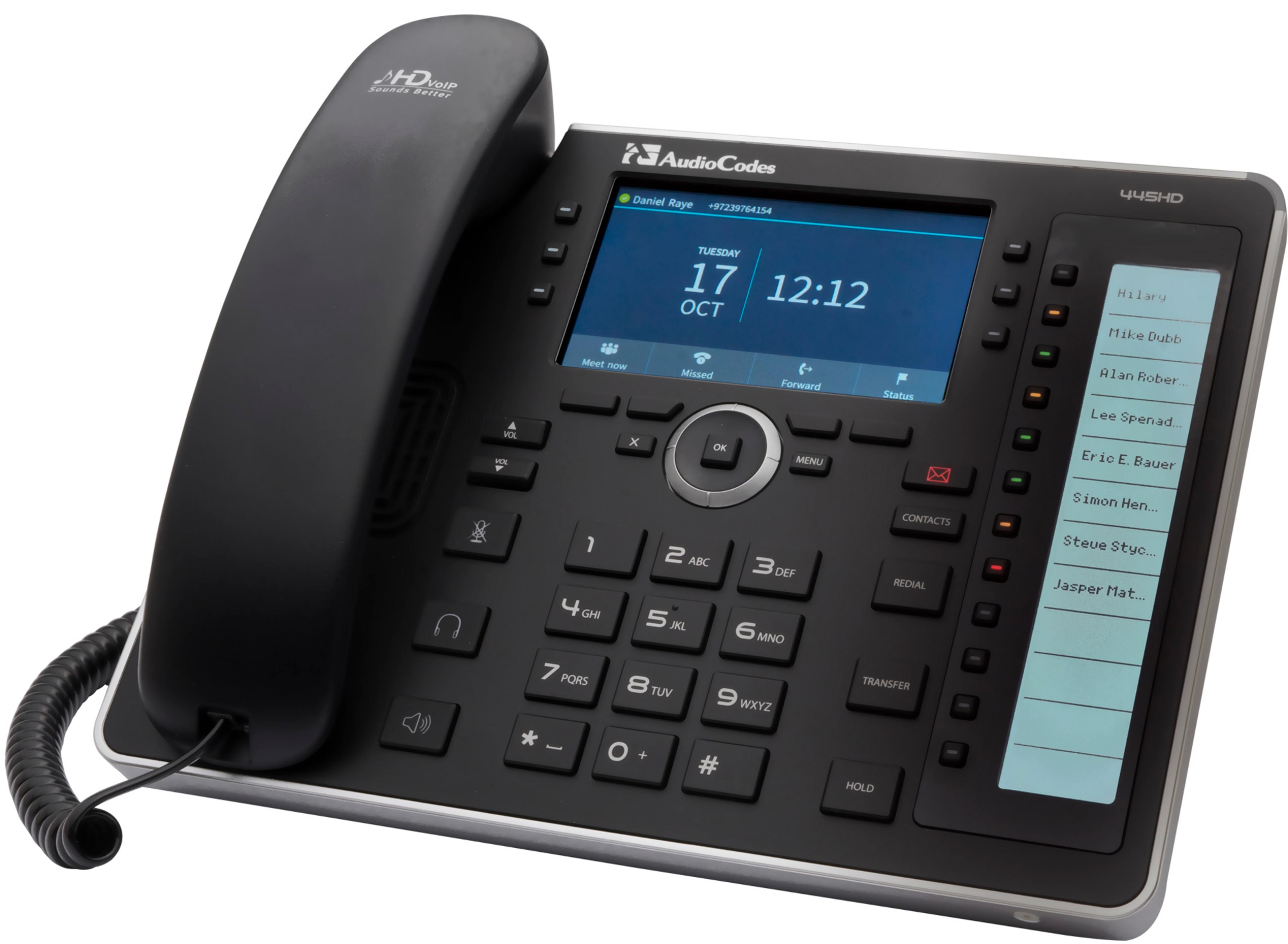 AudioCodes 445HD SfB IP Desktop Phone