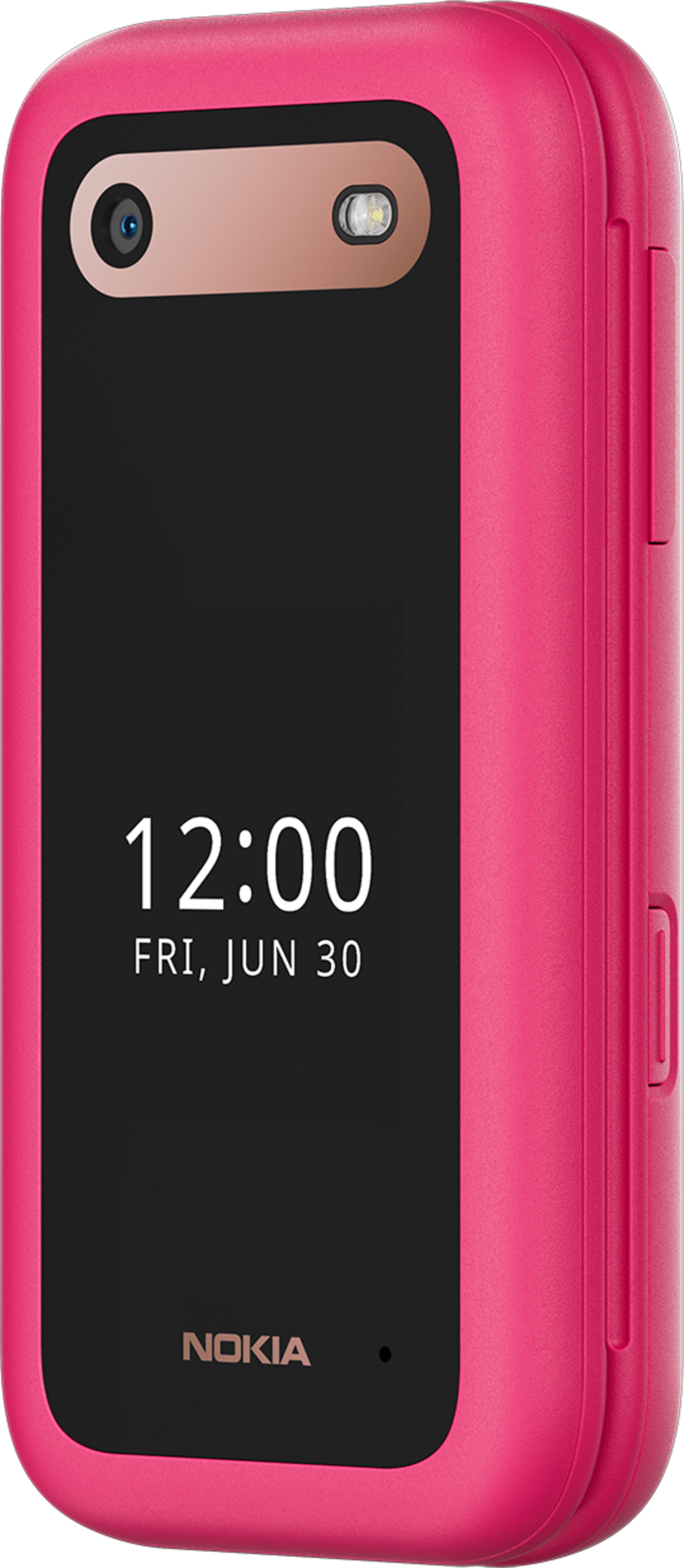 Nokia 2660 Flip Phone Pink